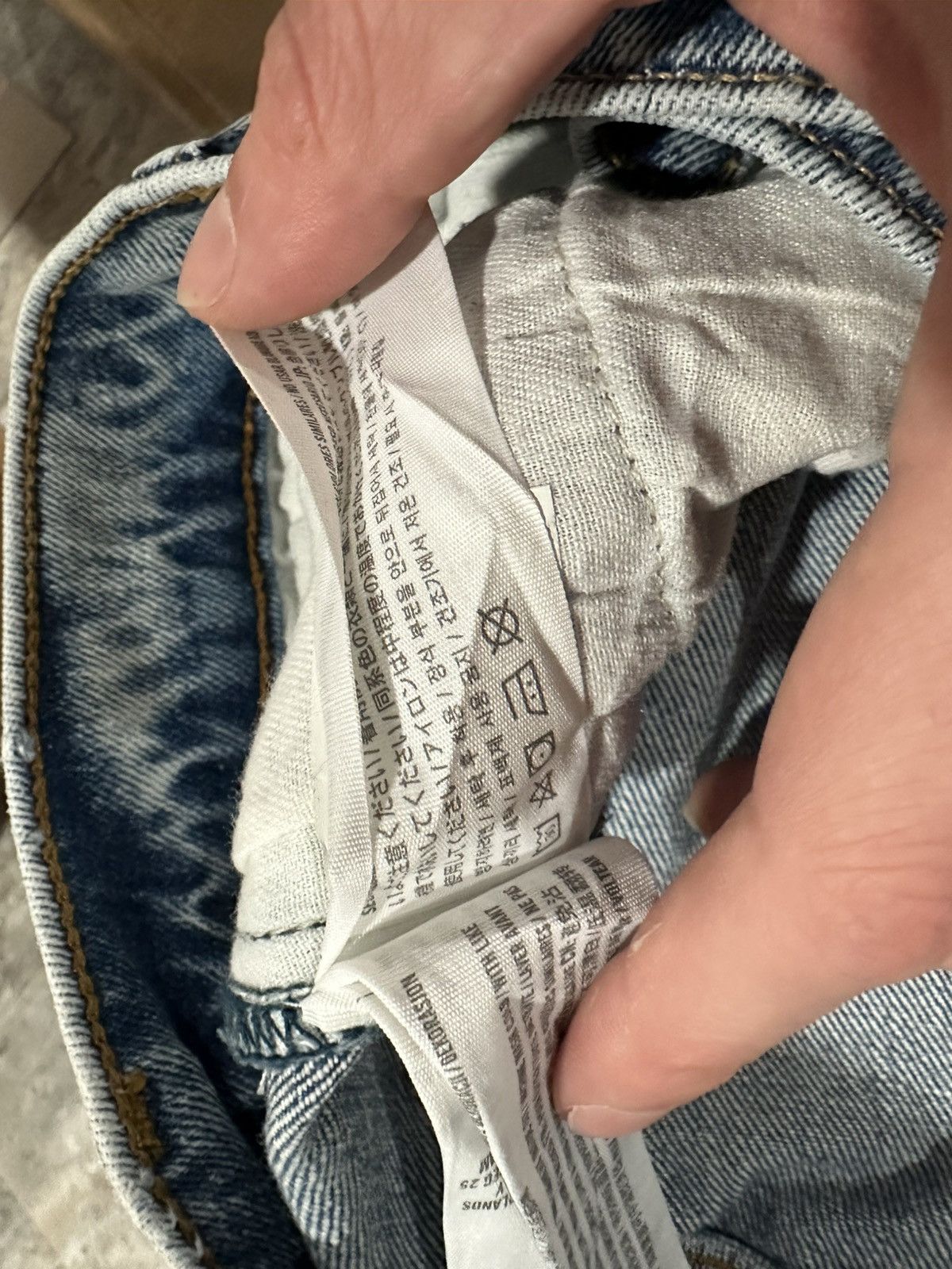 Abercrombie & Fitch A&F VINTAGE STRETCH DENIM 90'S STRAIGHT JEAN Size US 36 / EU 52 - 5 Thumbnail