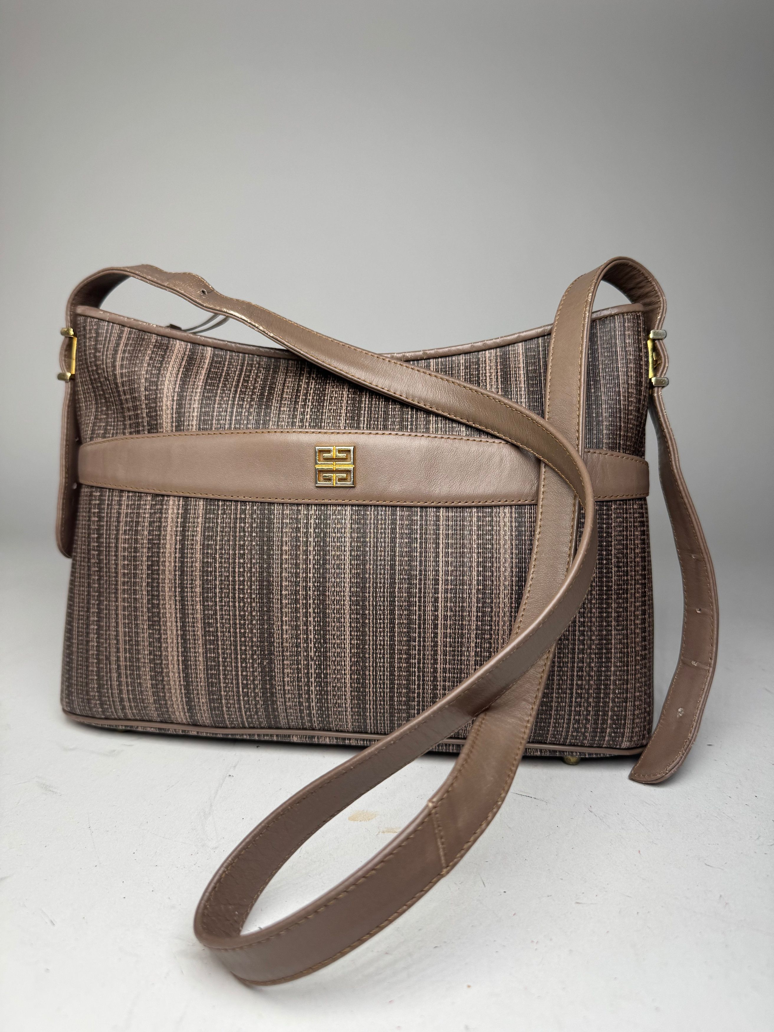 Givenchy Vintage Leather Bag Striped Size ONE SIZE - 1 Thumbnail