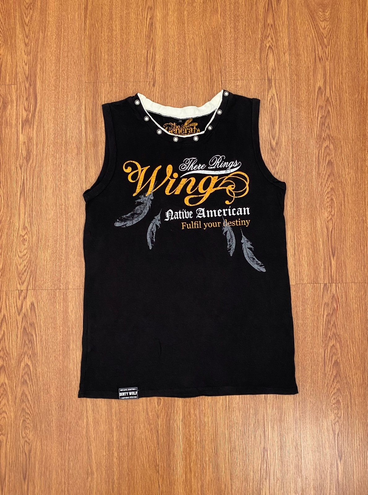 If Six Was Nine × Japanese Brand × Le Grande Bleu (L.G.B.) Native american sleeveless Size US M / EU 48-50 / 2 - 2 Thumbnail