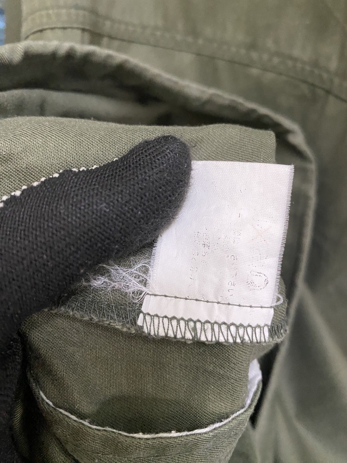 Other VINTAGE ARMY GREEN ANORAK JACKET Size US L / EU 52-54 / 3 - 6 Thumbnail