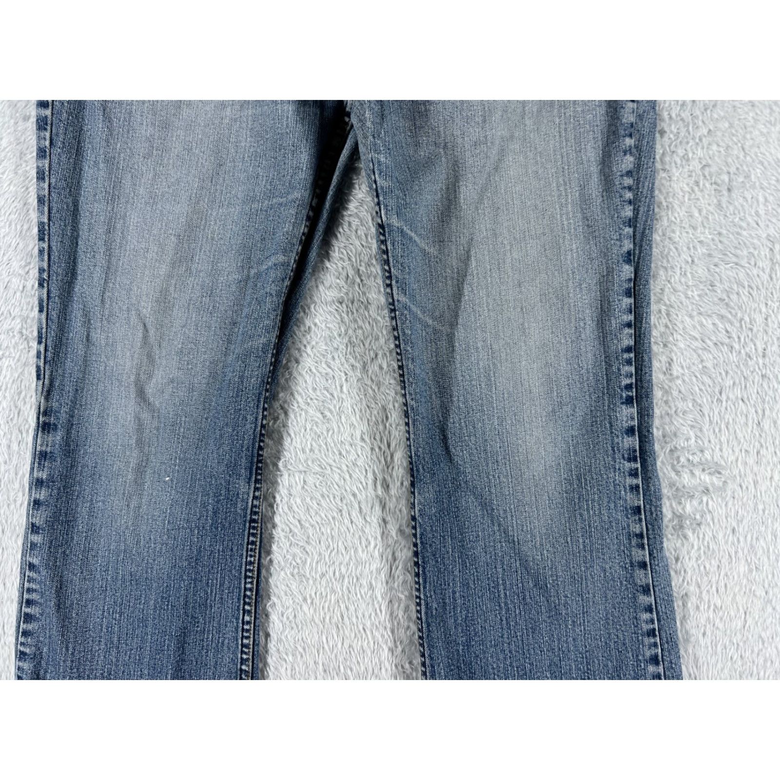 Levi's Levi's Women's Bootcut Jeans 10 Blue Denim Mid Rise Stretch Cotton Blend Inseam 29" Size 32" / US 10 / IT 46 - 3 Thumbnail