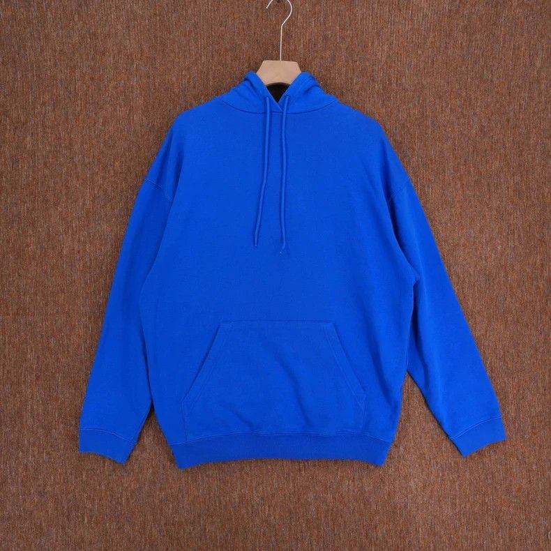 Balenciaga Balenciaga Blue Back Letter Hoodie Sweatshirt Size US M / EU 48-50 / 2 - 1 Thumbnail