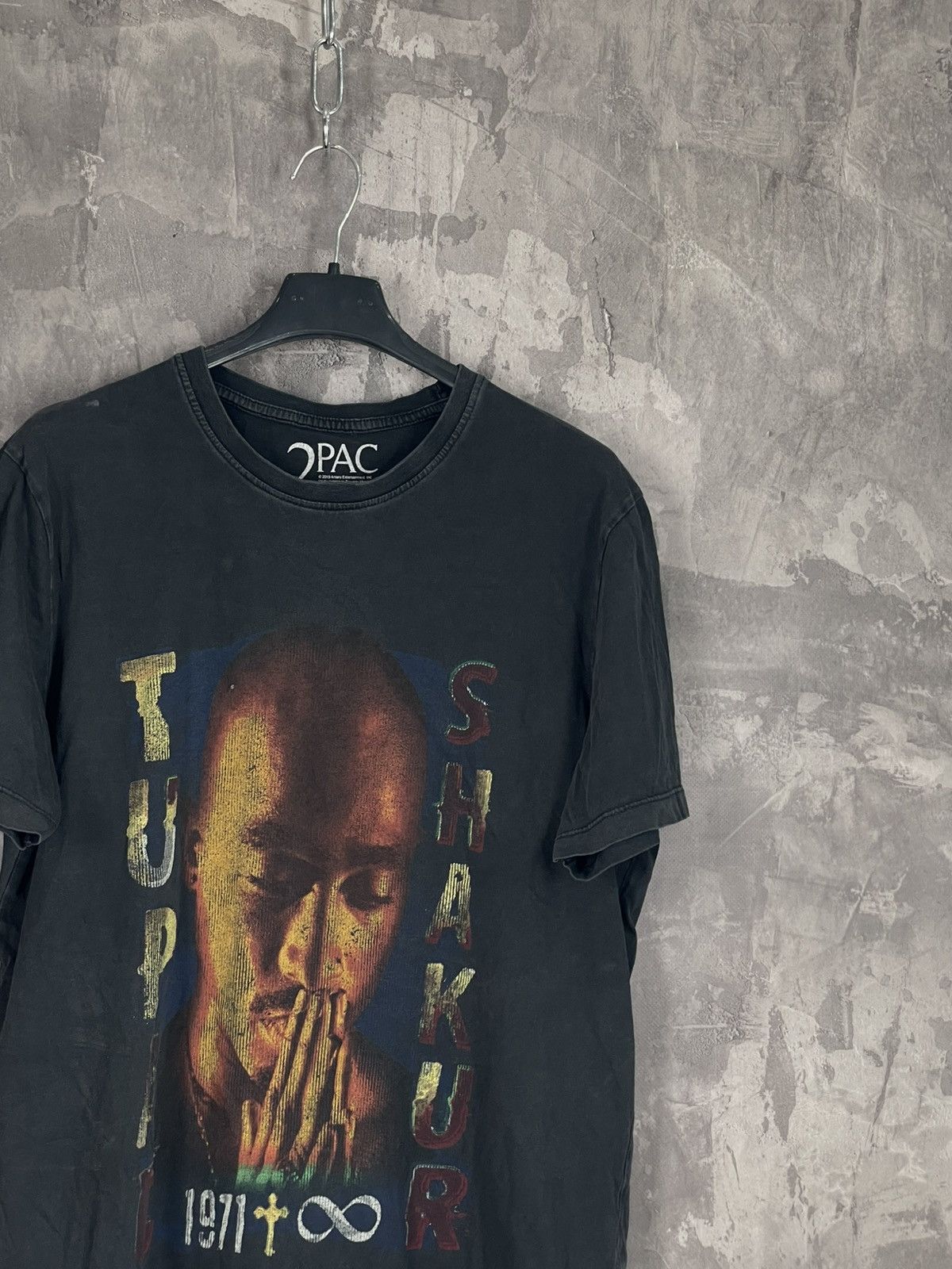 Band Tees Vintage 2Pac Tupac Shakur RIP Graphic Tee T-shirt 90s Size US S / EU 44-46 / 1 - 4 Thumbnail
