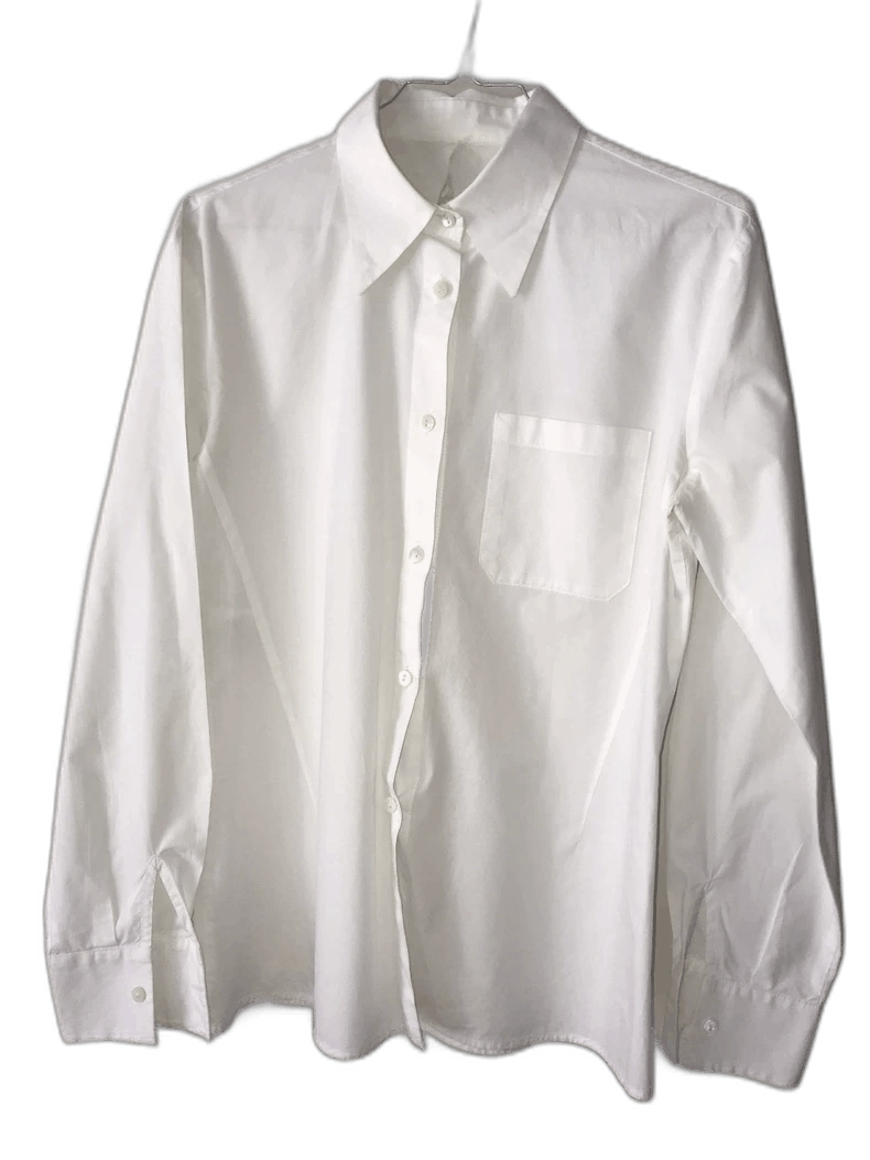 Maison Margiela white cotton button-up shirt by Margiela Size US S / EU 44-46 / 1 - 1 Thumbnail