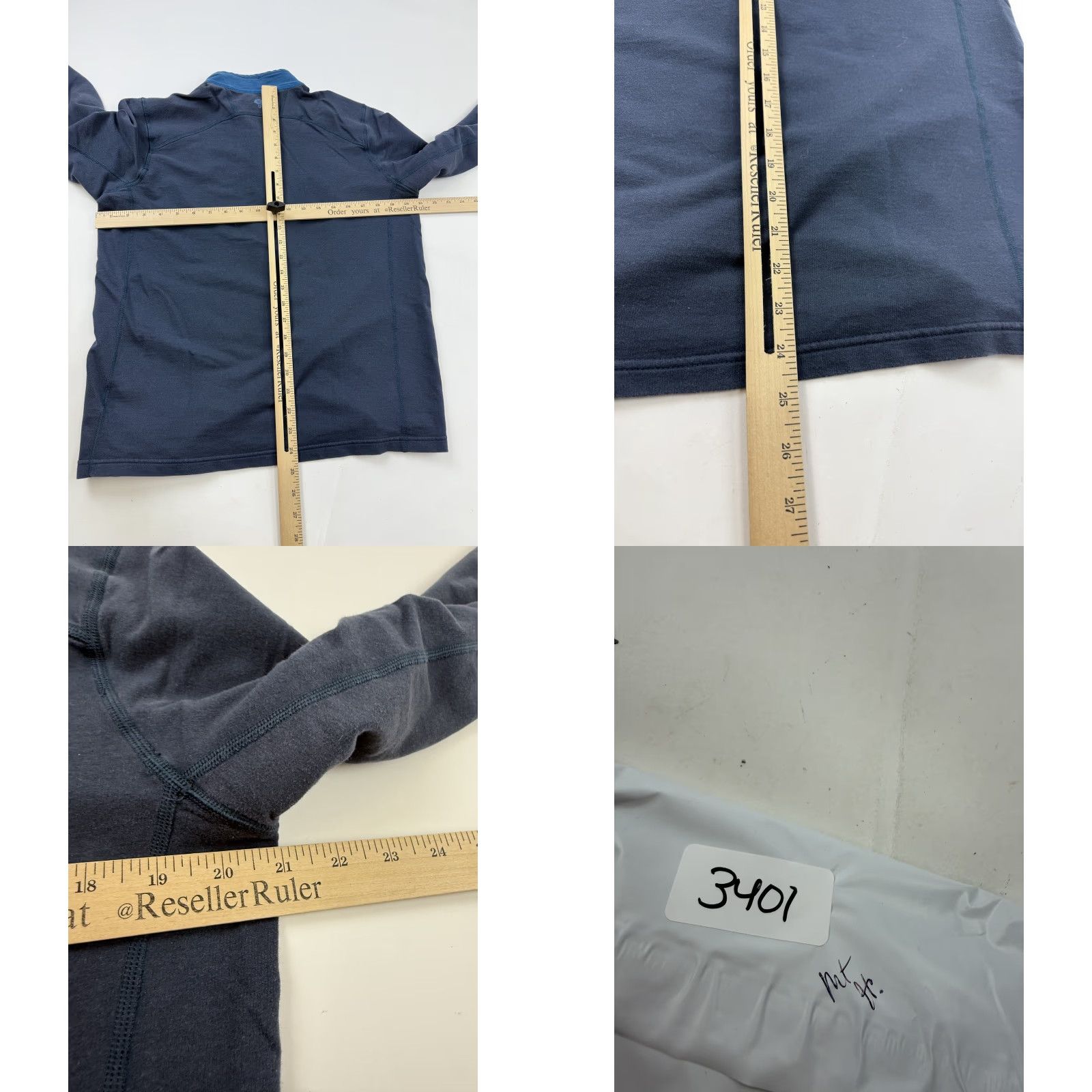 Mountain Hardwear Mountain Hardwear Pullover Mens M Blue 1/4 Zip Long Sleeve Pocket Top Shirt Size US M / EU 48-50 / 2 - 8 Thumbnail