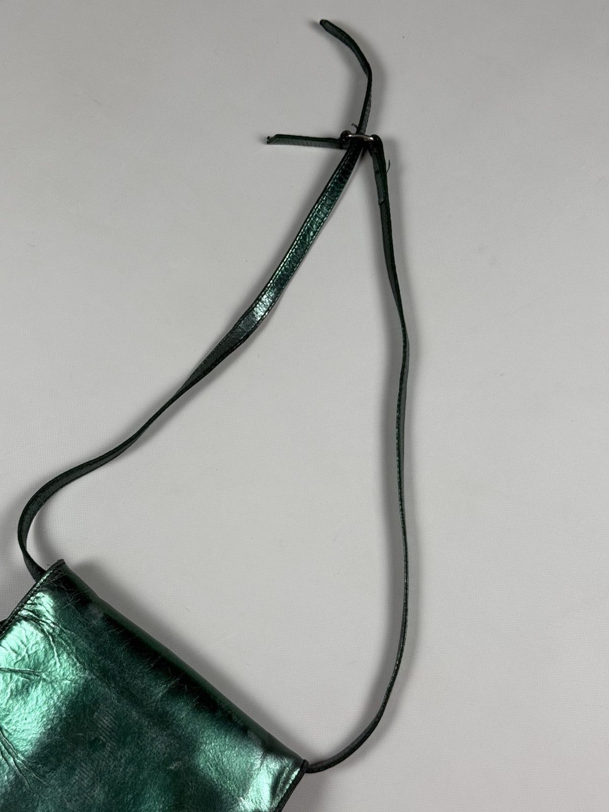 Damir Doma Damir Doma Cracked Leather Shoulder Crossbody Bag Size ONE SIZE - 3 Thumbnail