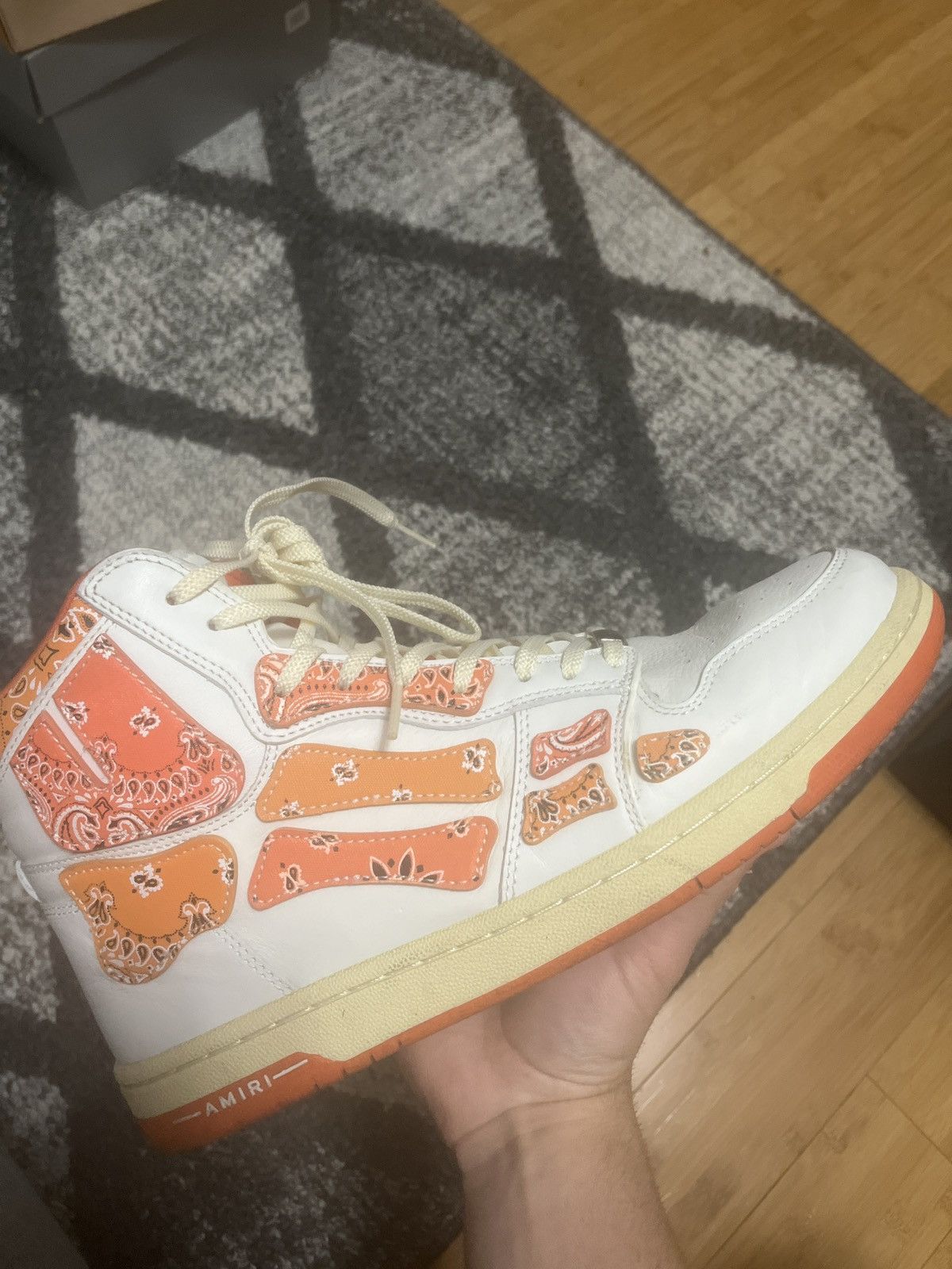 Other Amiri Hightop Bandana Sneakers Size US 11 / EU 44 - 8 Thumbnail