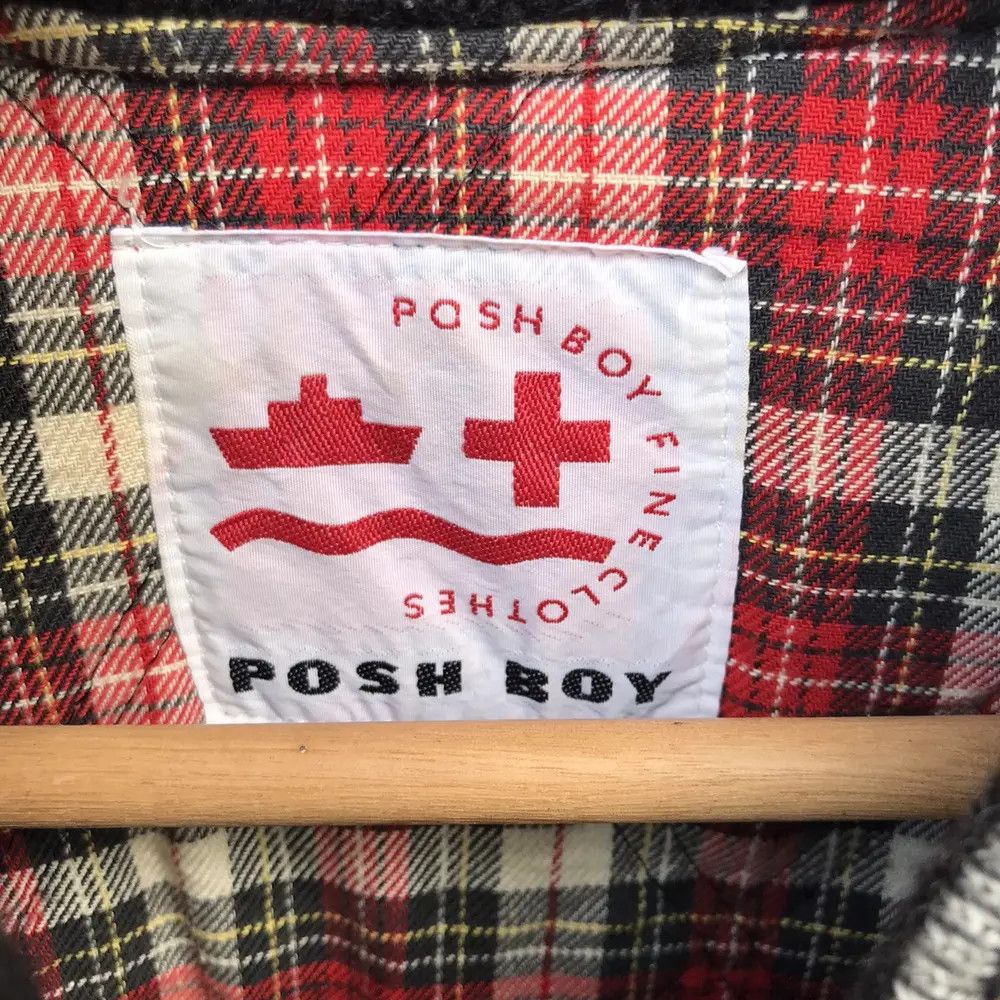 Japanese Brand × Vintage 🔥🔥RARE🔥🔥 VINTAGE 90”s POSHBOY BOMBER JACKET Size US M / EU 48-50 / 2 - 6 Thumbnail