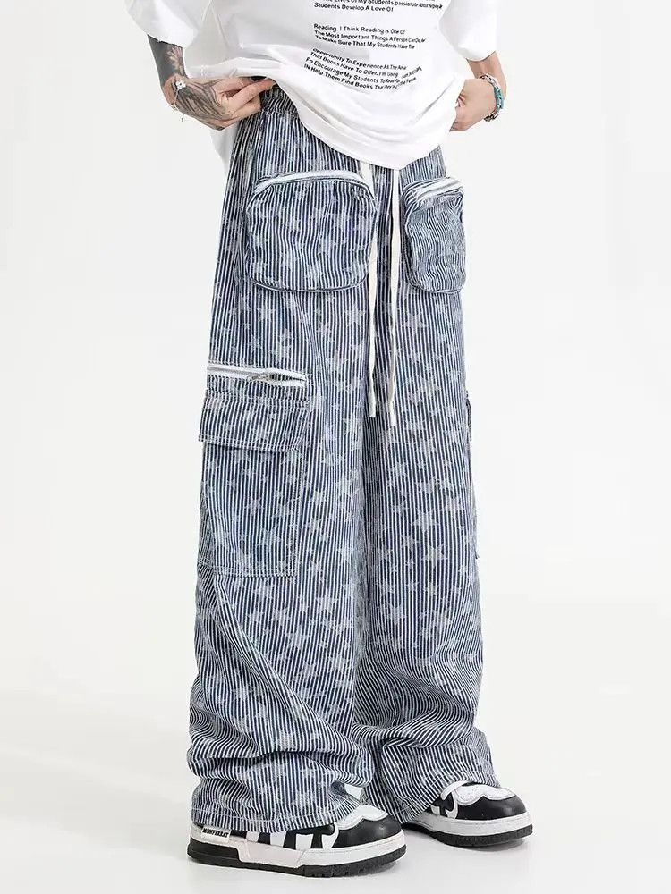 Designer × Japanese Brand Hip Hop Harajuku Streetwear Loose Casual Pants Size US 32 / EU 48 - 2 Thumbnail