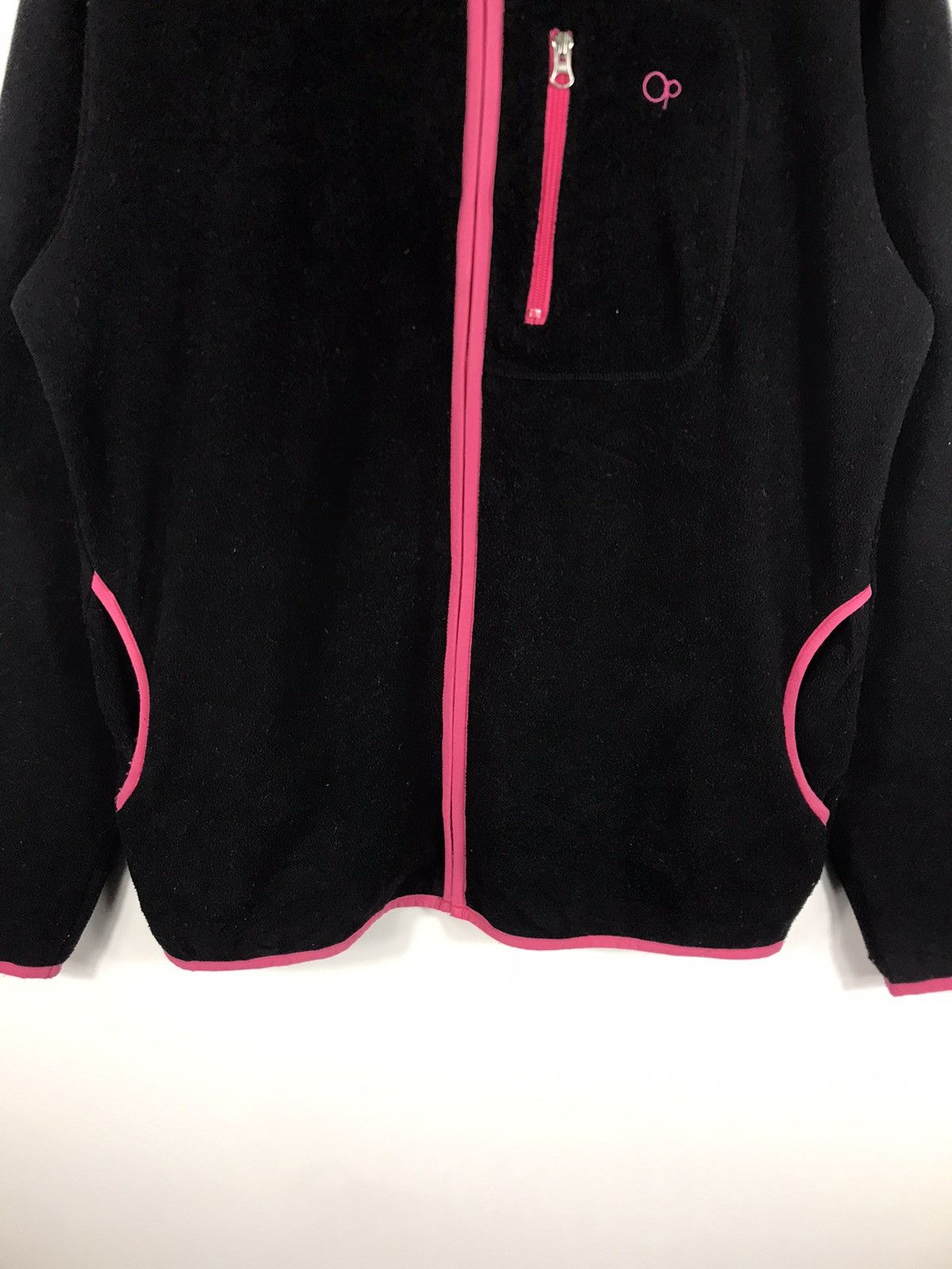 Ocean Pacific × Sun Surf × Vintage ⚡️Vintage Ocean Pacific Hooded Fleece Sweater Jacket Size US L / EU 52-54 / 3 - 5 Thumbnail