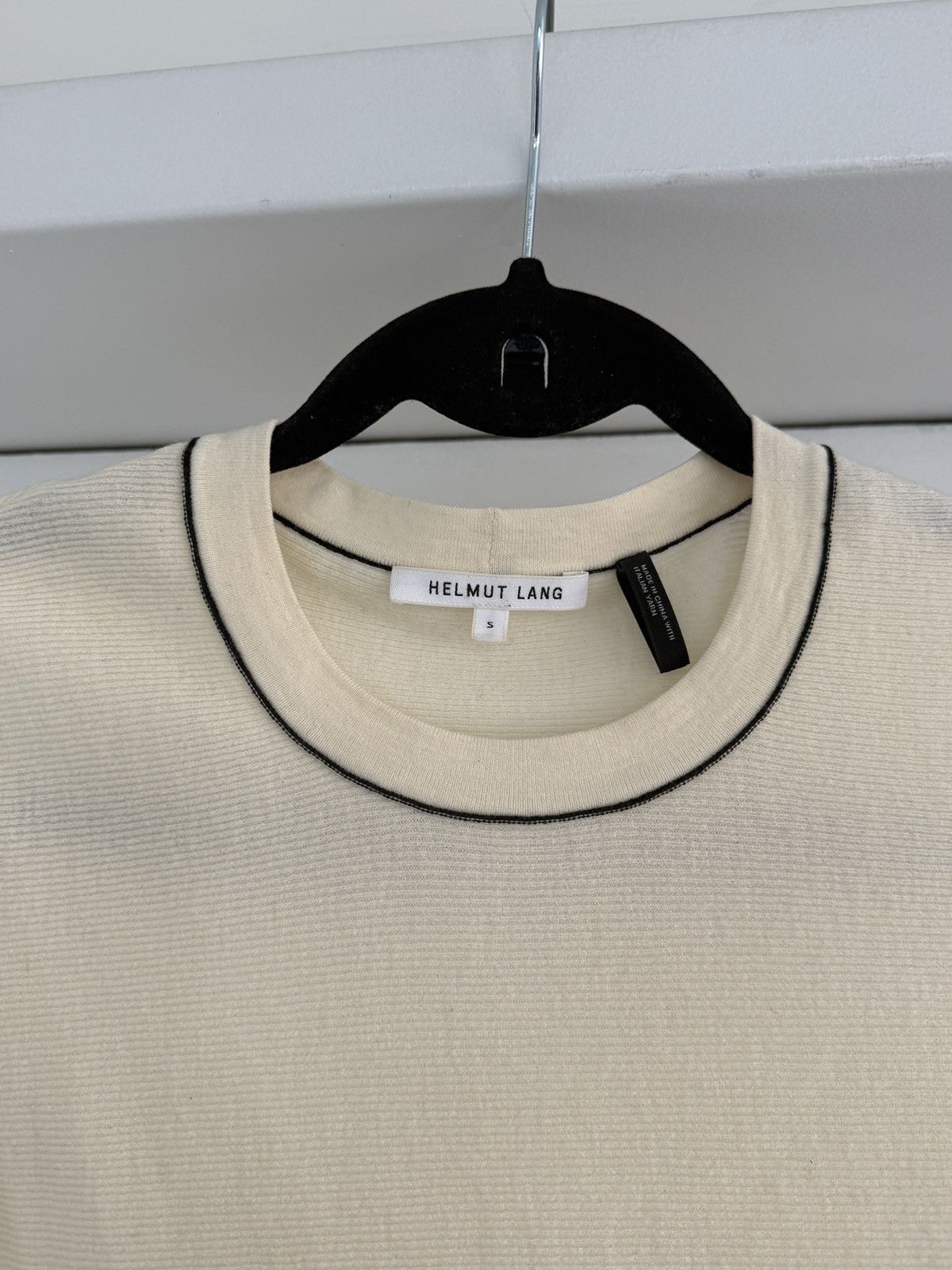 Helmut Lang Slash Wrist Archive Ribbed Sweater Knit Size S / US 4 / IT 40 - 7 Thumbnail