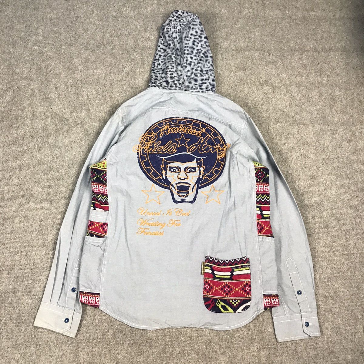 Japanese Brand PUNK DRUN KERS ZIPPER HOODIES JACKET Size US M / EU 48-50 / 2 - 7 Thumbnail