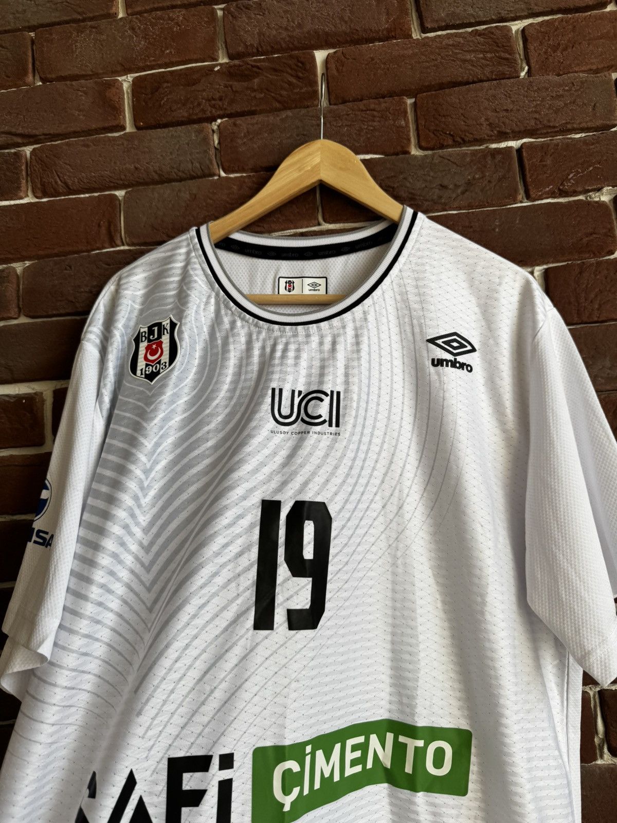 Umbro Rare Vintage 00s Umbro Besiktas JL 4XL Jersey Soccer Size US XXL / EU 58 / 5 - 6 Thumbnail