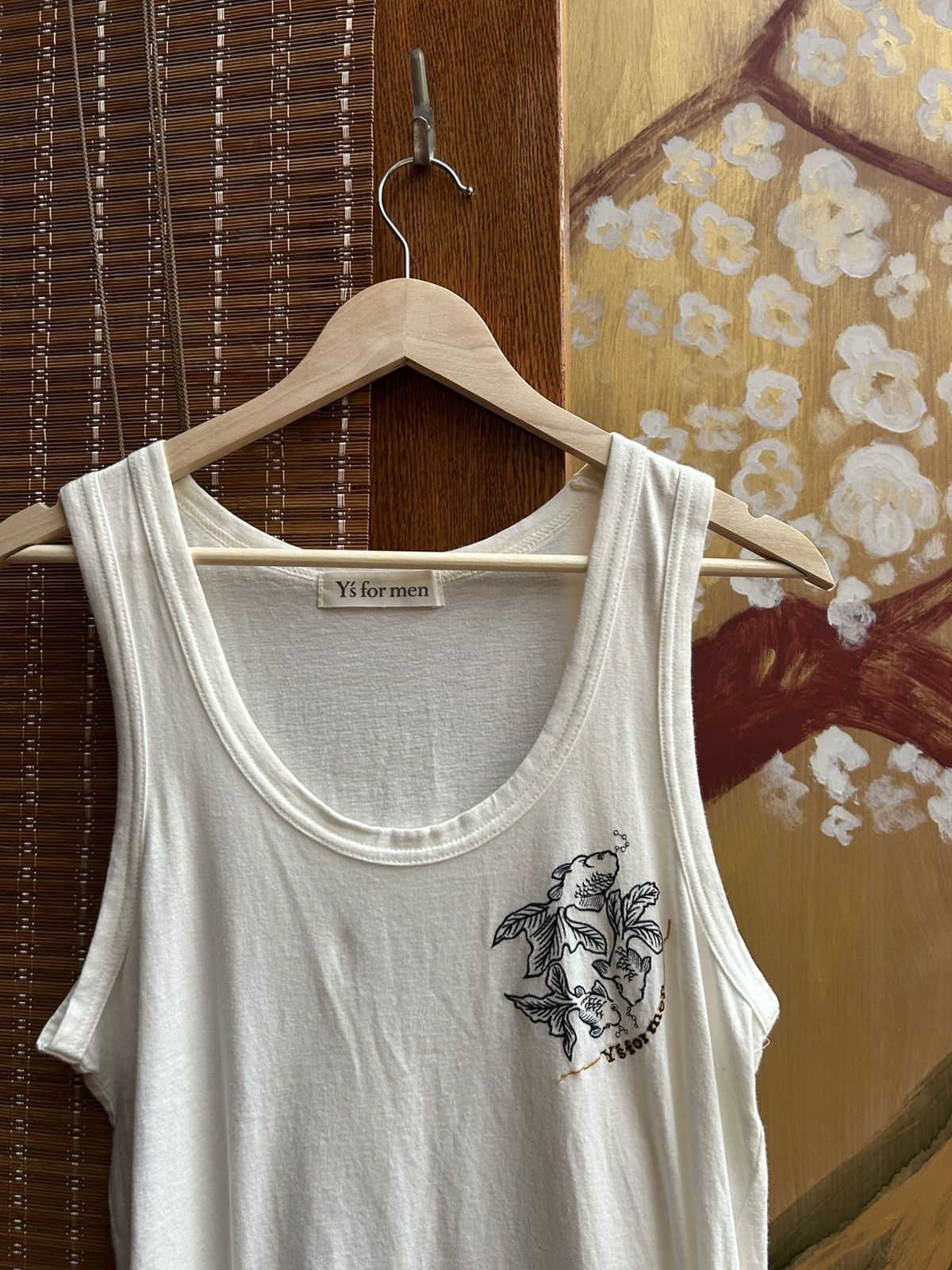 Y's for Men Vintage Y’s for Men By Yohji Yamamoto Chest Logo Tank Top Size US M / EU 48-50 / 2 - 3 Thumbnail
