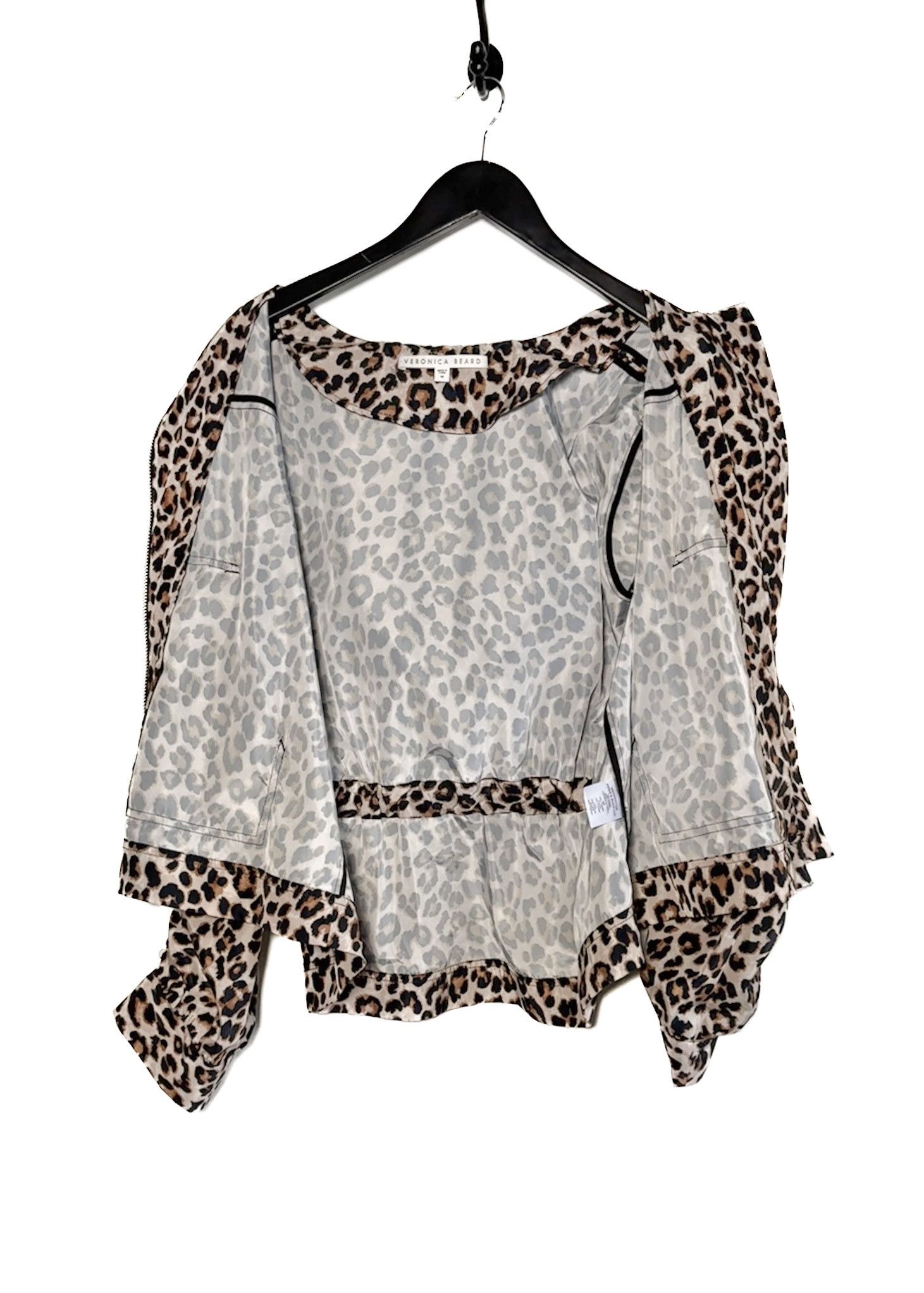 Veronica Beard Veronica Beard Leopard Print Windbreaker Utility Jacket Size M / US 6-8 / IT 42-44 - 6 Thumbnail