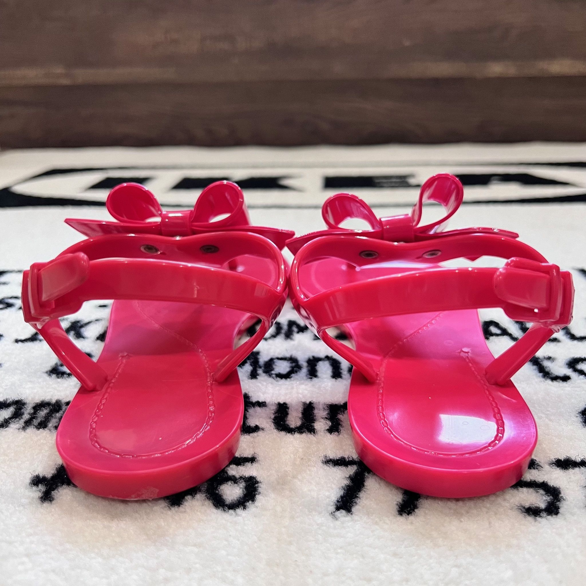 RED Valentino RED Valentino Bow Rubber Sandal - Size 35EU Size US 5.5 / IT 35.5 - 4 Thumbnail