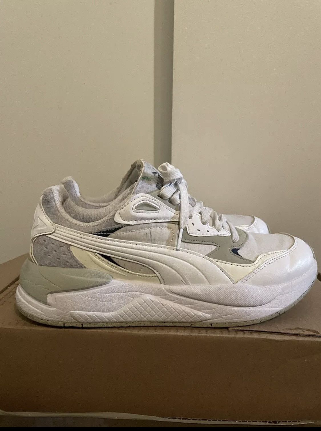 Puma Puma X-Ray Better Lace Up | White M 10.5 Size US 10.5 / EU 43-44 - 1 Thumbnail