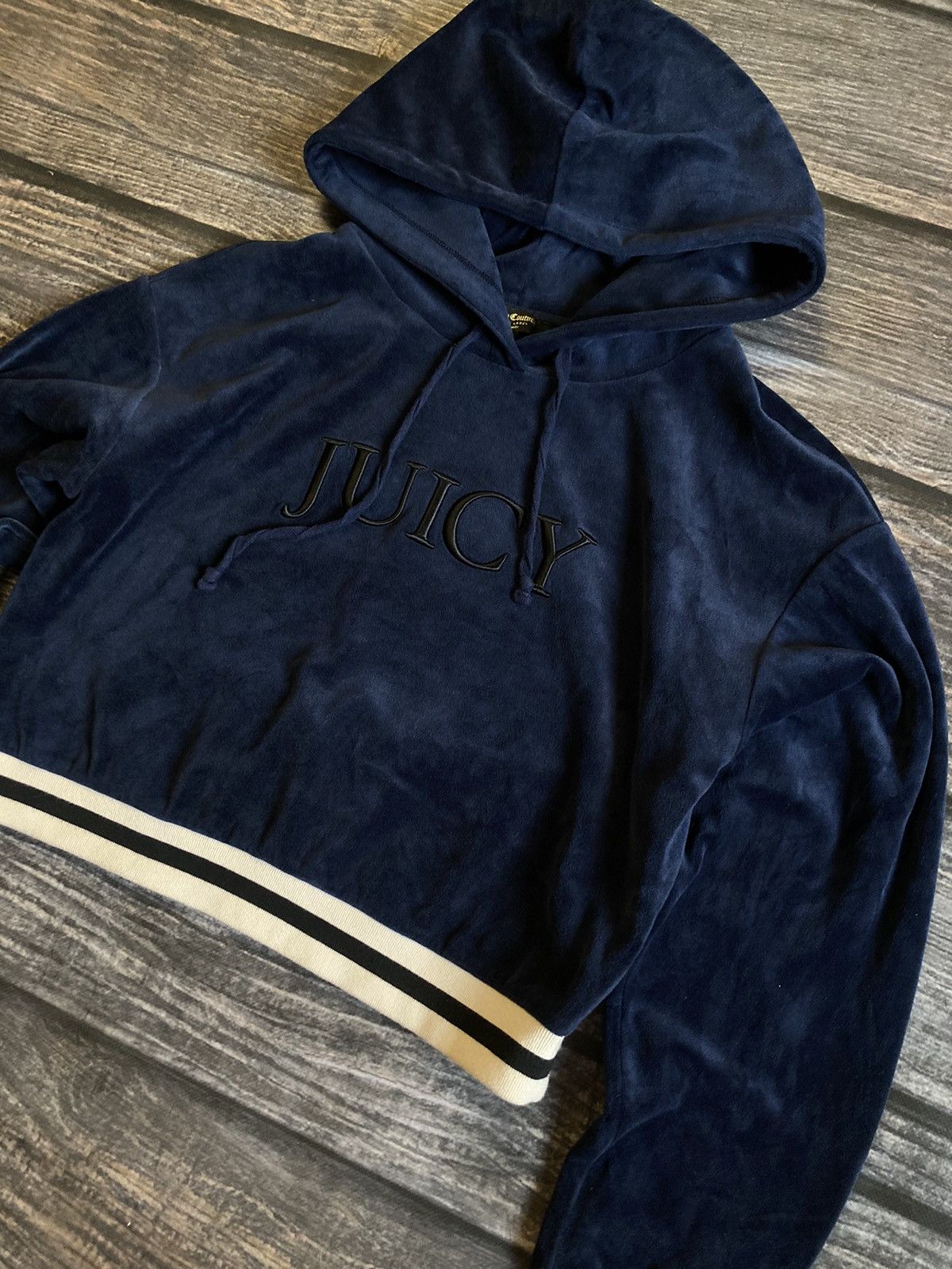 Juicy Couture JUICY COUTURE VELOUR HOODIE BLACK LABEL Size M / US 6-8 / IT 42-44 - 2 Thumbnail