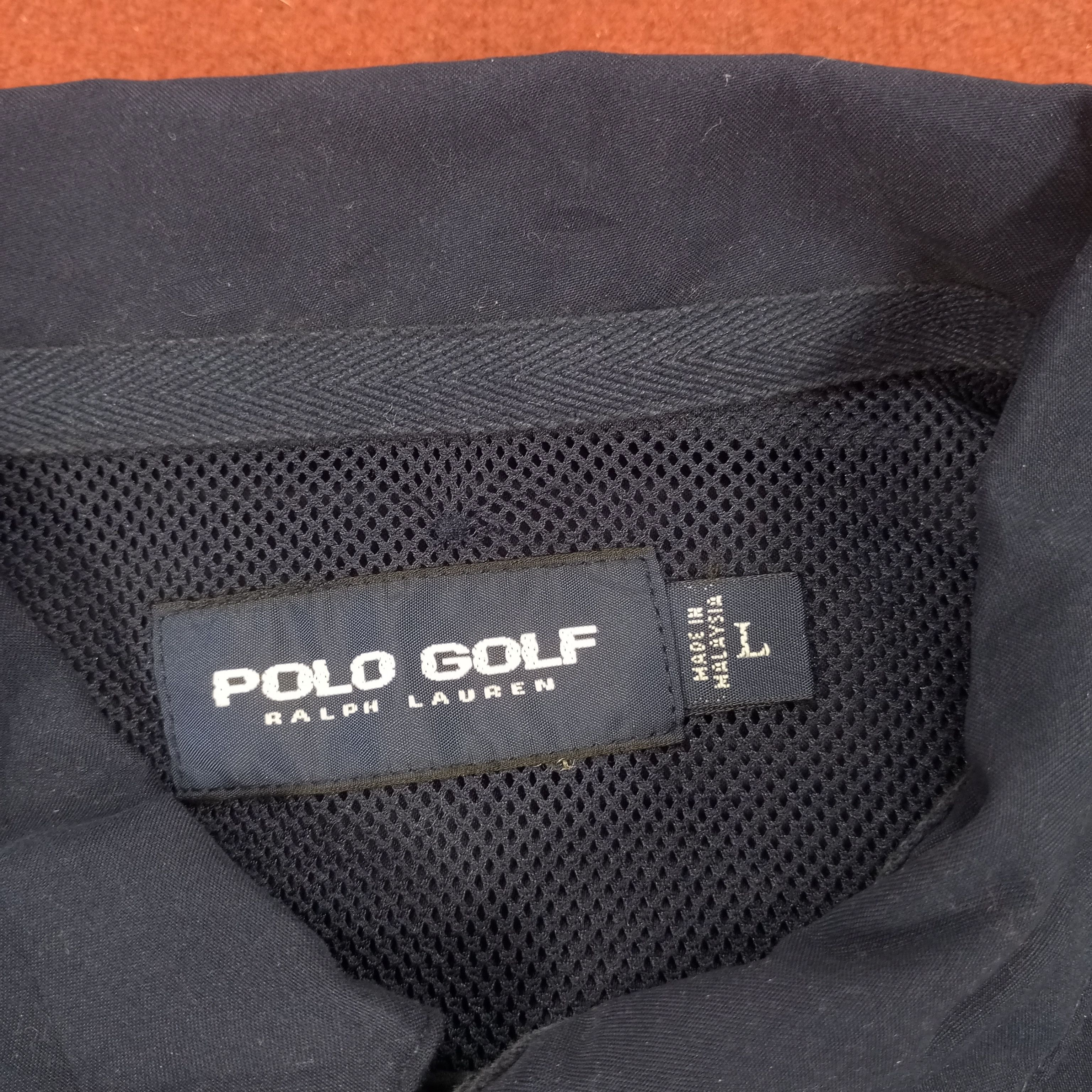 Polo Ralph Lauren × Vintage Polo Golf Ralph Lauren Fashion Nice Design Collar Sweatshirt Size US L / EU 52-54 / 3 - 5 Thumbnail