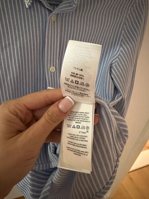 Ralph Lauren Ralph Lauren shirt white blue luxury comfortable unique Size US XS / EU 42 / 0 - 5 Thumbnail