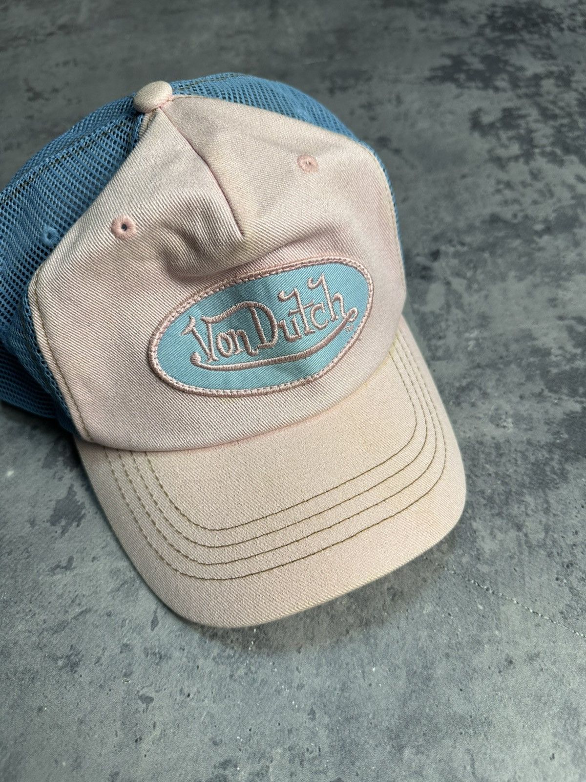 Von Dutch Von Dutch pink patch logo cap vintage Size ONE SIZE - 2 Thumbnail
