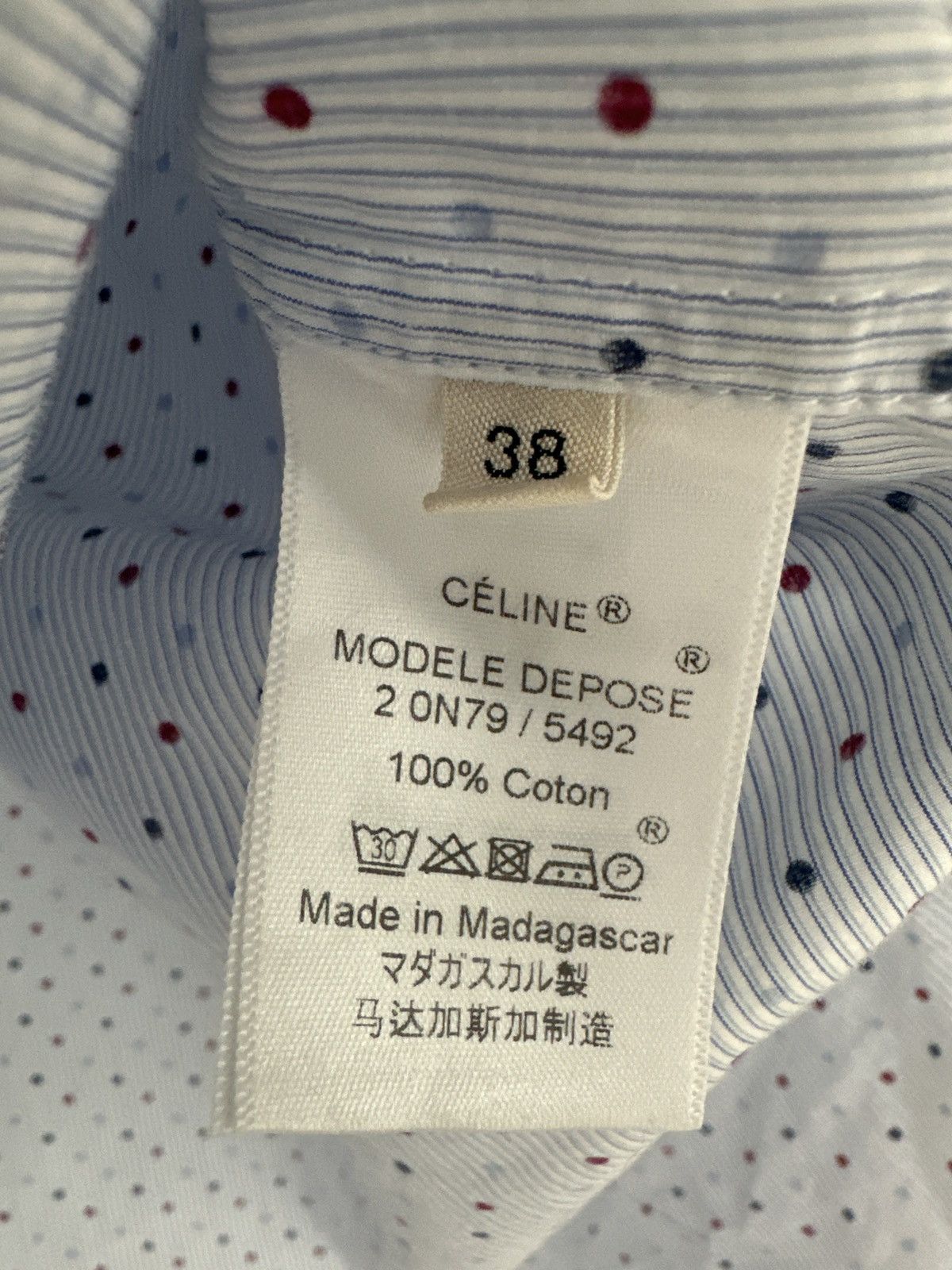 Celine Celine Phoebe Philo Shirt Size S / US 4 / IT 40 - 3 Thumbnail