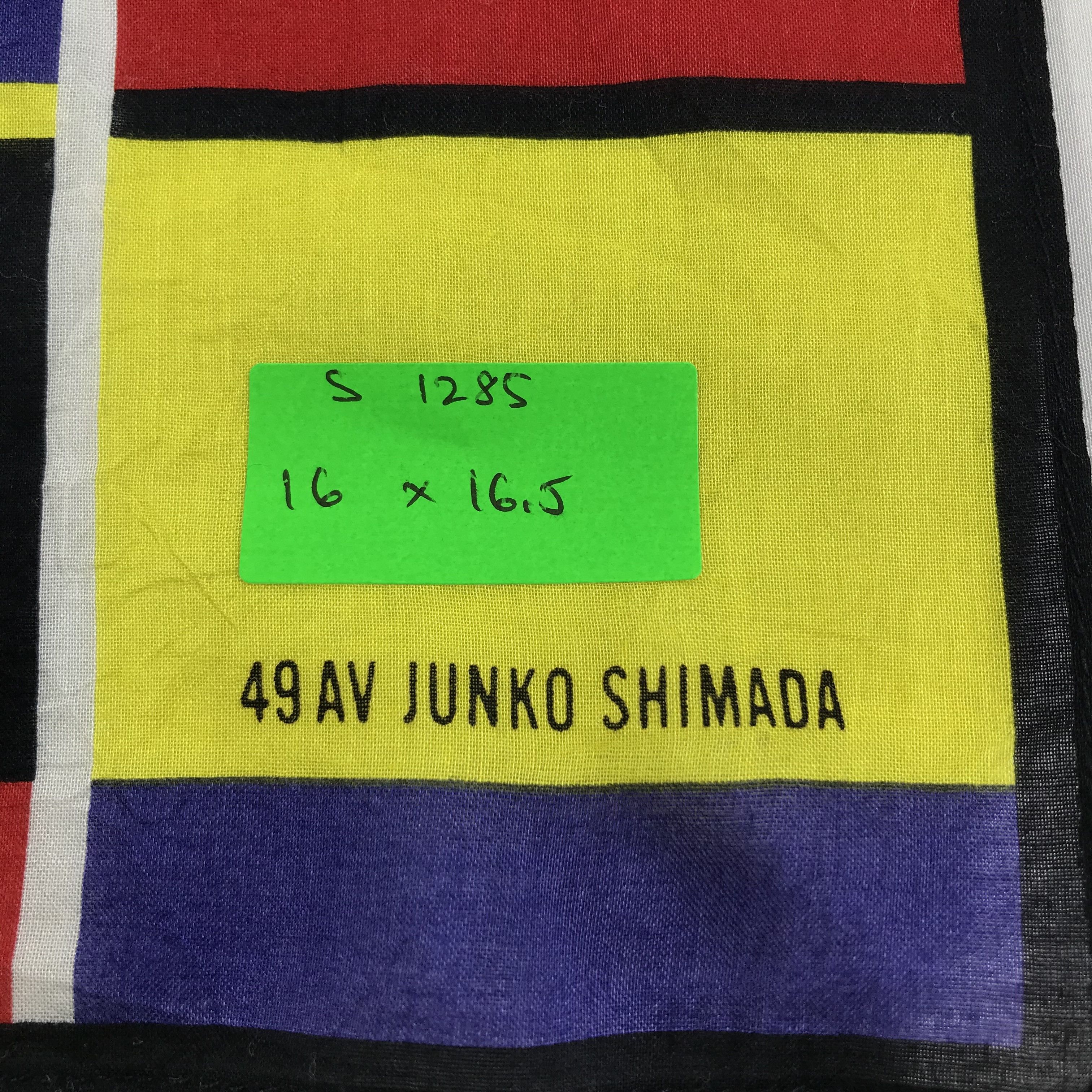 Junko Shimada × Vintage Junko Shimada Bandana / Handkerchief / Neckerchief - S1285 Size ONE SIZE - 5 Thumbnail