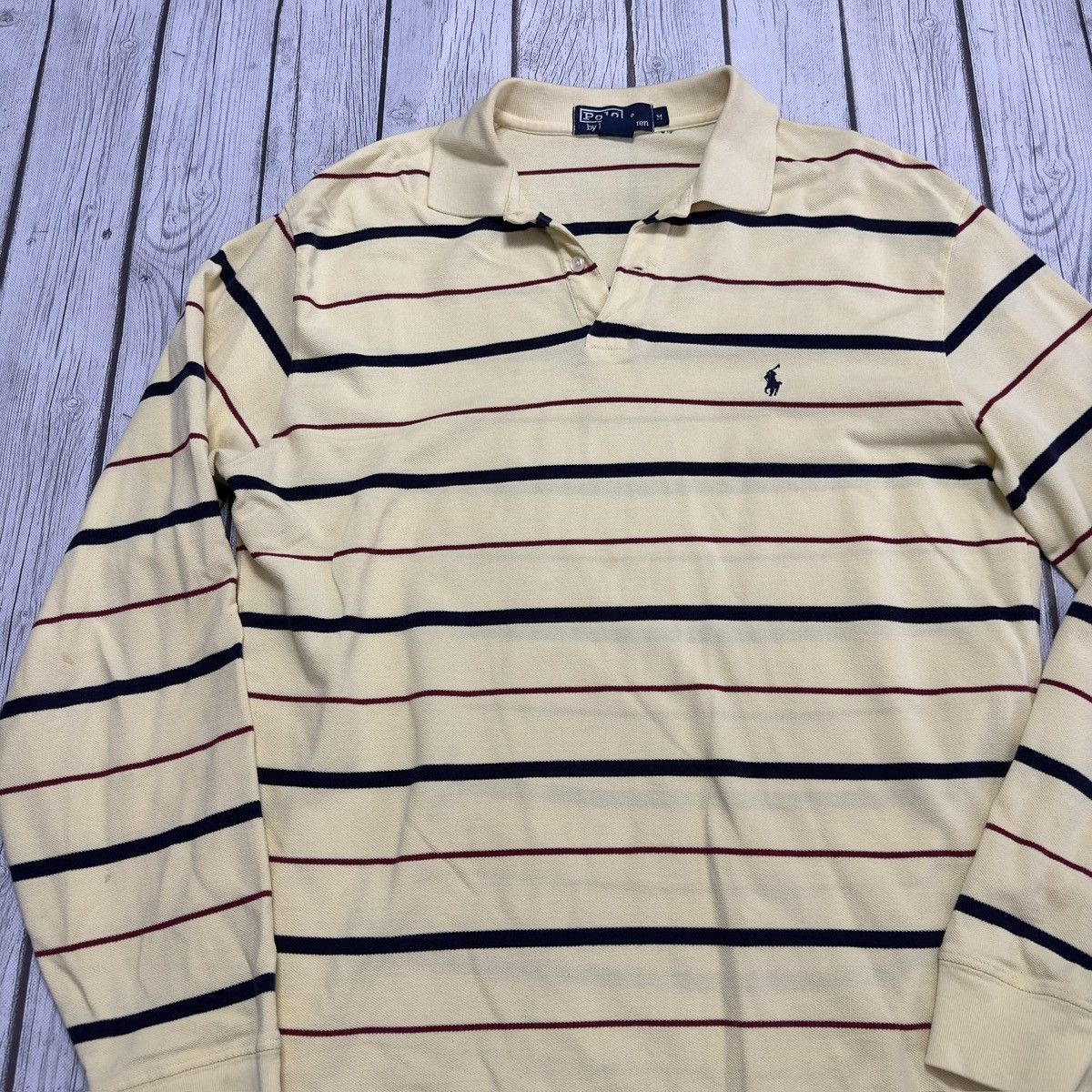 Polo Ralph Lauren × Vintage Vintage Polo long sleeve shirt Size US M / EU 48-50 / 2 - 3 Thumbnail