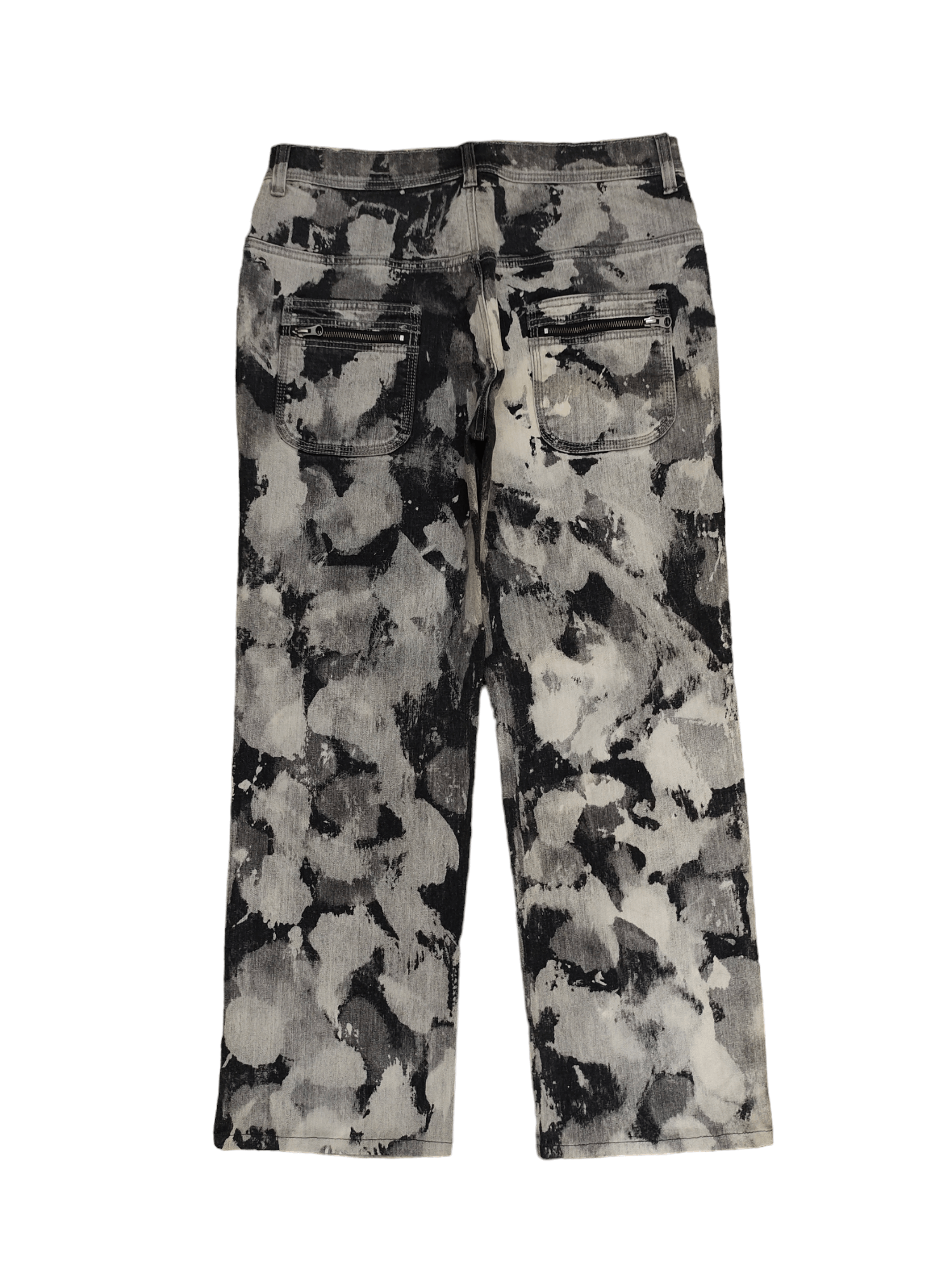 Hysteric Glamour × Undercover Vintage Y2k Allix Design Acid Wash Baggy Jeans Jnco Style Size US 32 / EU 48 - 10 Thumbnail