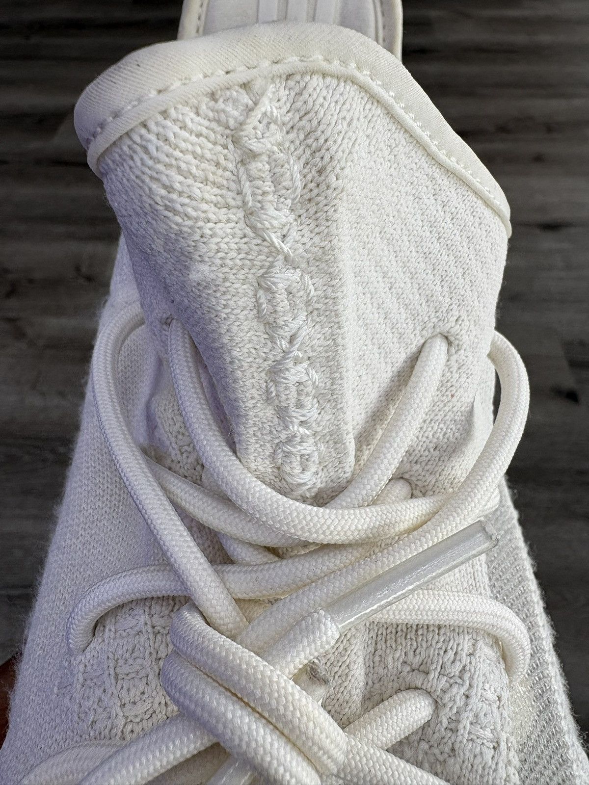 Adidas × Yeezy Adidas Yeezy Boost 350 V2 “Bone” **PRE-OWNED** Size US 13 / EU 46 - 6 Thumbnail