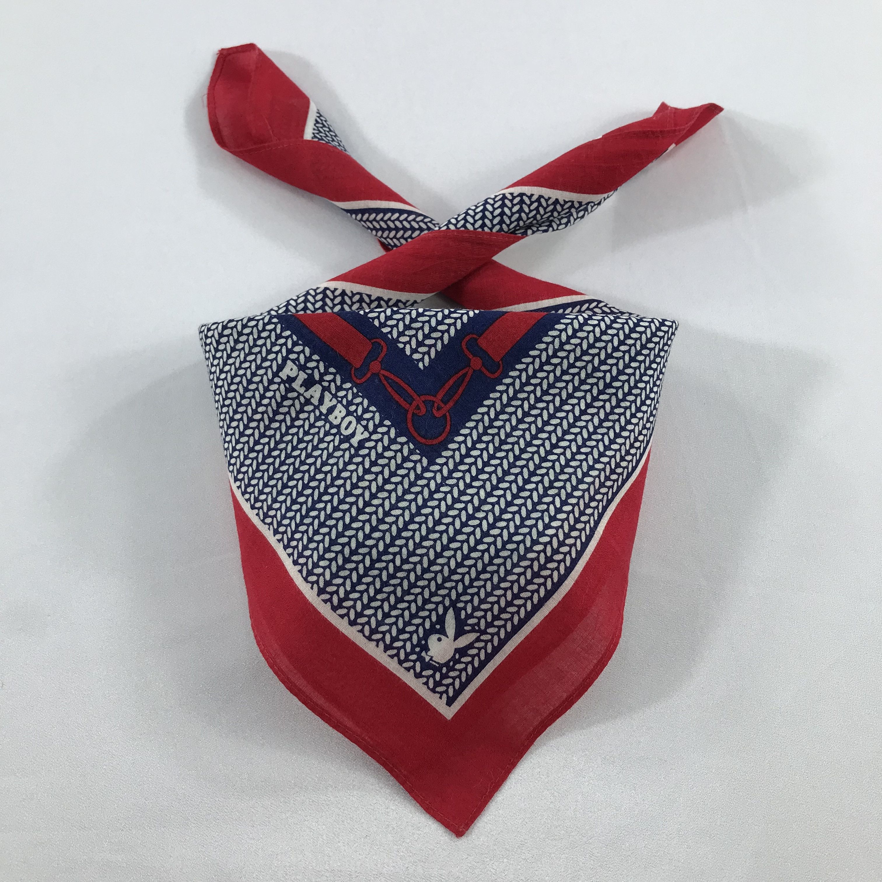 Playboy × Vintage Playboy Bandana / Handkerchief / Neckerchief - S2004 Size ONE SIZE - 3 Thumbnail