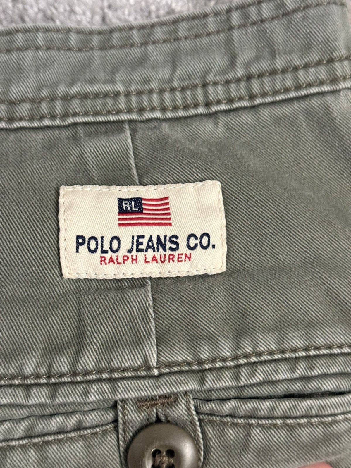 Polo Ralph Lauren VINTAGE POLO CARGO SHORTS Size US 38 / EU 54 - 2 Thumbnail