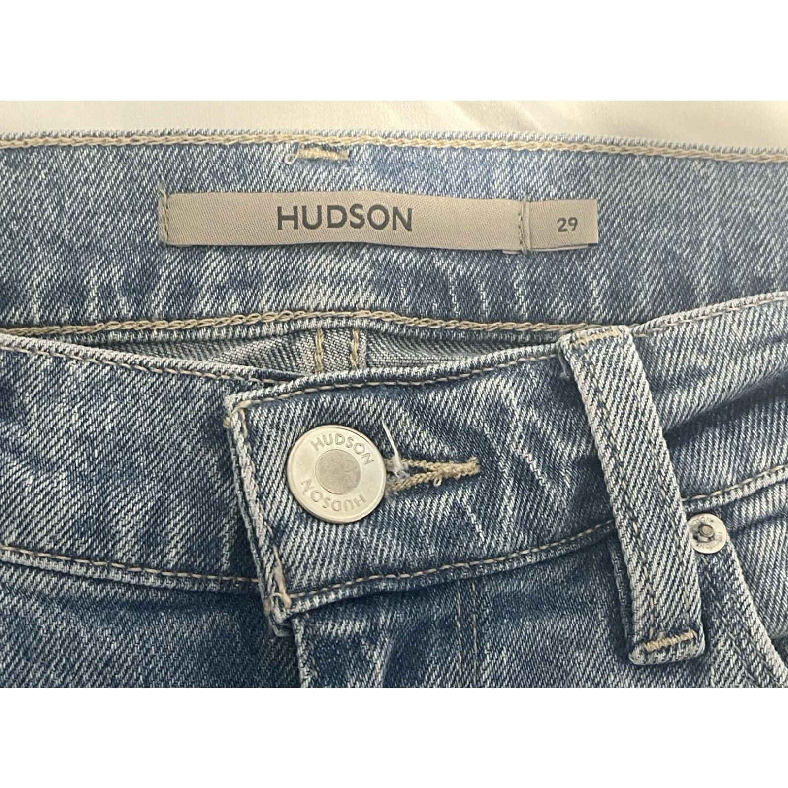 Hudson Hudson Barbara High-Rise Bootcut Crop Jeans Women 29 Blue 29x26.5 Retail 95 Size 29" - 7 Thumbnail