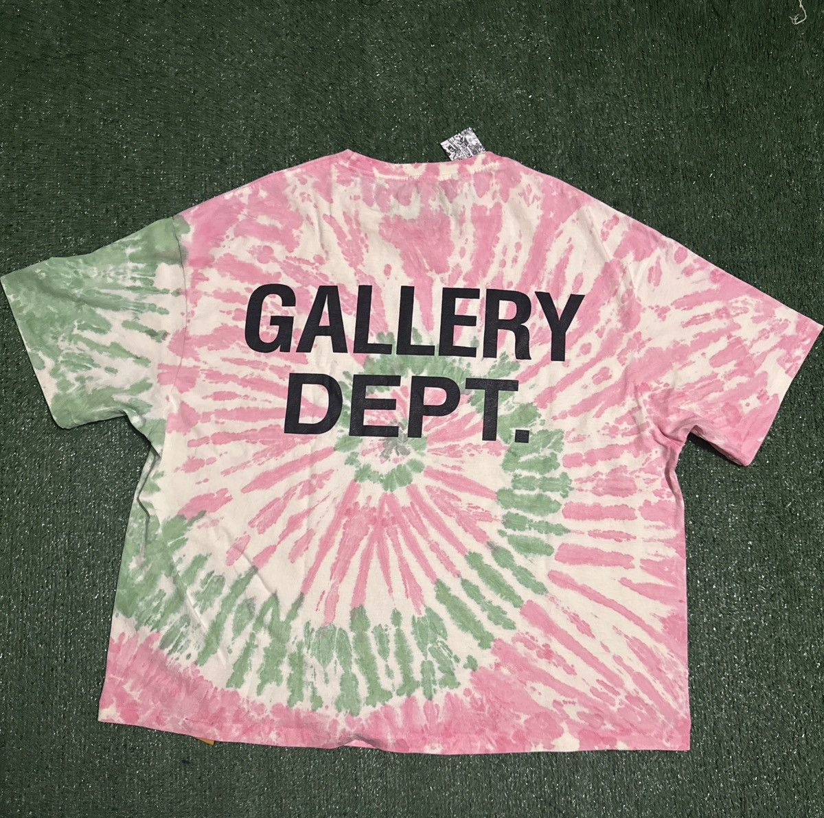 Gallery Dept. Gallery Dept. Tie Dye Overall Graphic Logo Tee Size US XXL / EU 58 / 5 - 1 Thumbnail