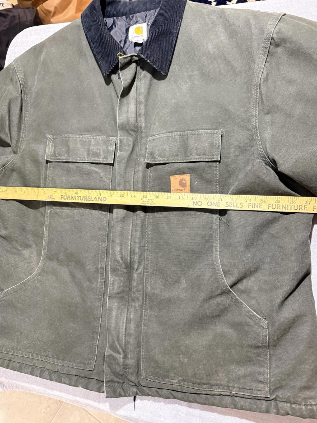Carhartt Carhartt Arctic Jacket Quilt Lined Sz 2xl C26 MOS Moss Green Size US XXL / EU 58 / 5 - 4 Thumbnail