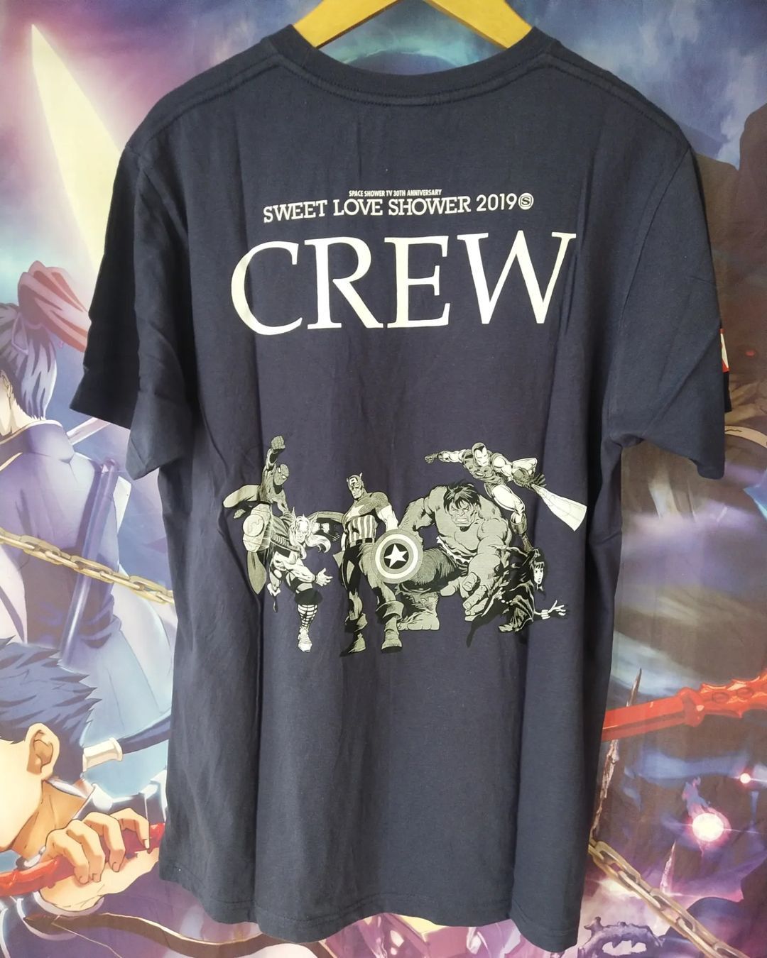DC Comics × Marvel Comics Marvel's x Sweet Love Shower 2019 Not For Sale Tees Size US L / EU 52-54 / 3 - 1 Thumbnail