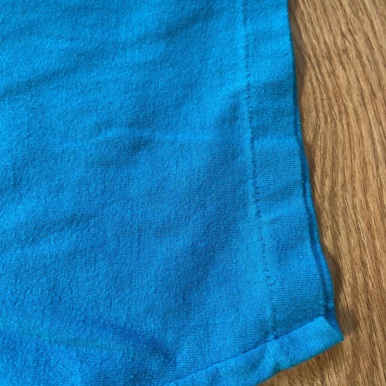 Gildan 90s teal jerzees single stitch Size US L / EU 52-54 / 3 - 4 Thumbnail