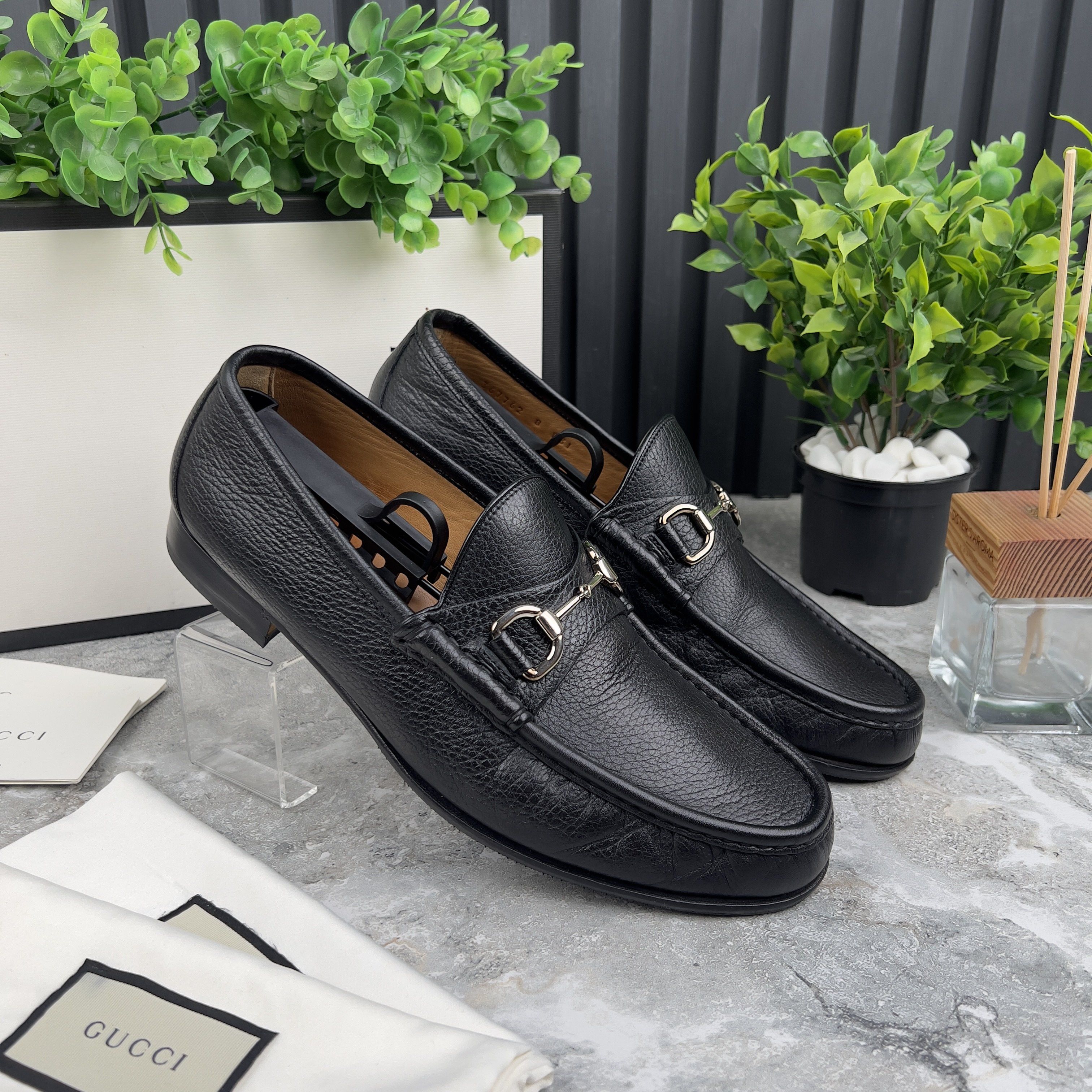 Gucci Gucci 1955 Horsebit Loafers Grain Leather Size US 8.5 / EU 41-42 - 3 Thumbnail
