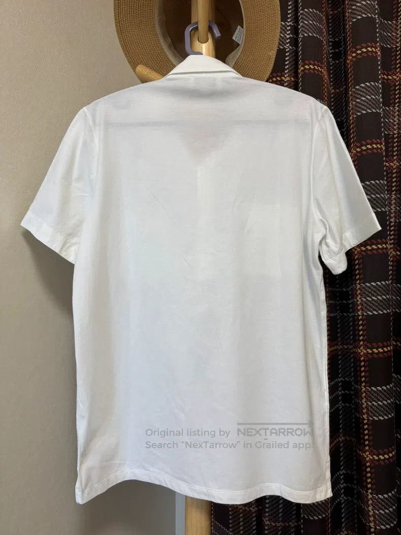 Hermes Hermes Knitted short-sleeved shirt Size US L / EU 52-54 / 3 - 2 Thumbnail