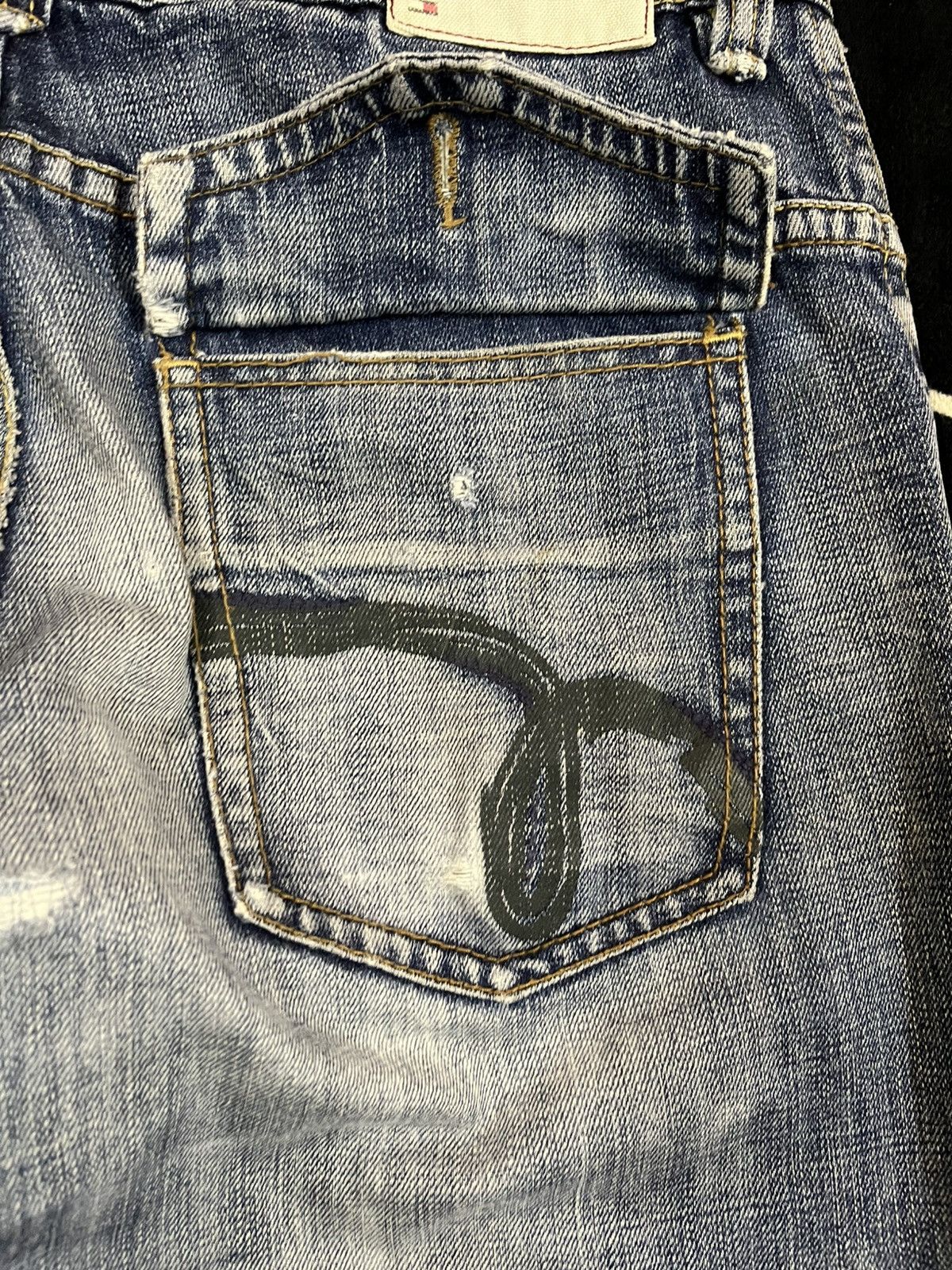 Beauty Beast × KMRii × Tommy Hilfiger Vintage Tommy Hilfiger Baggy Denim Size US 34 / EU 50 - 10 Thumbnail