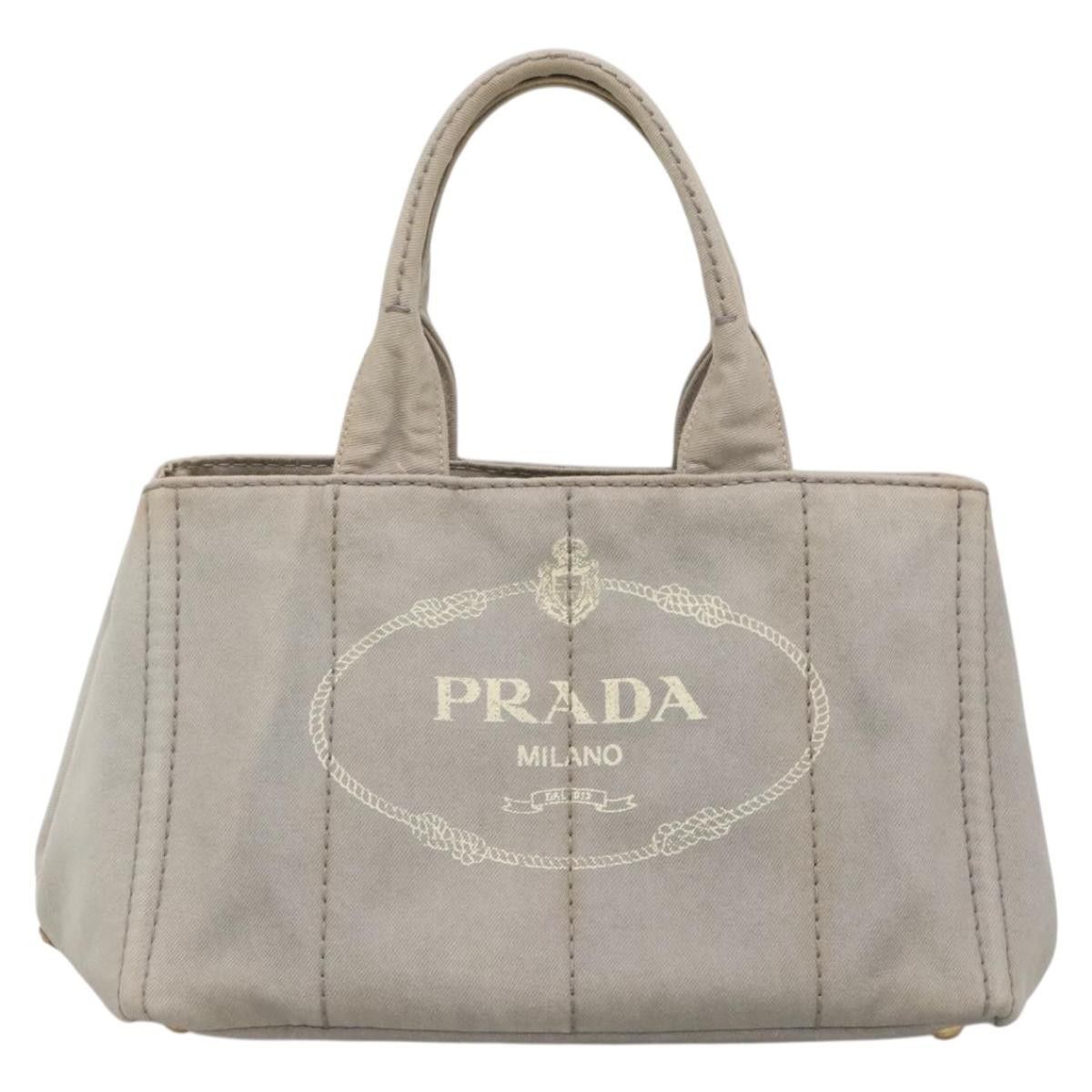 Prada Prada Canapa Convertible Tote Canvas Size ONE SIZE - 1 Thumbnail