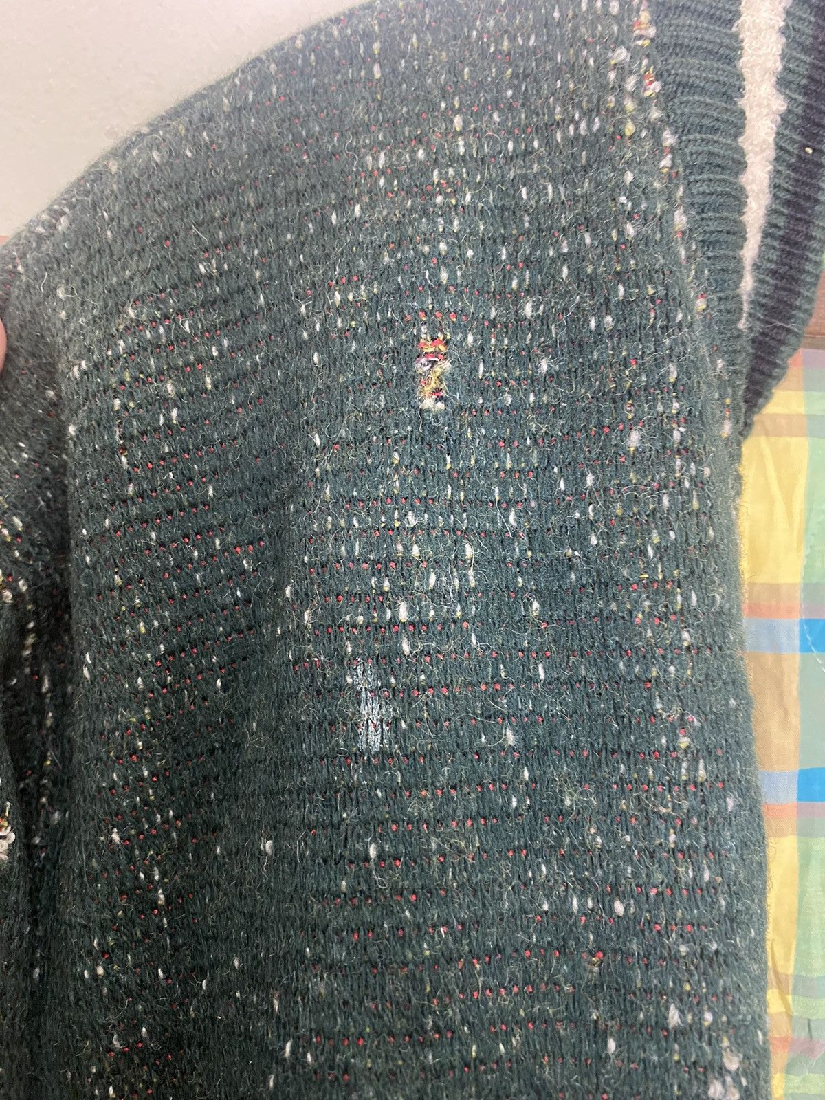 Japanese Brand JAPANESE BRAND VARORAV PERNUOVA KNIT CLASSIC JACKET Size US M / EU 48-50 / 2 - 7 Thumbnail