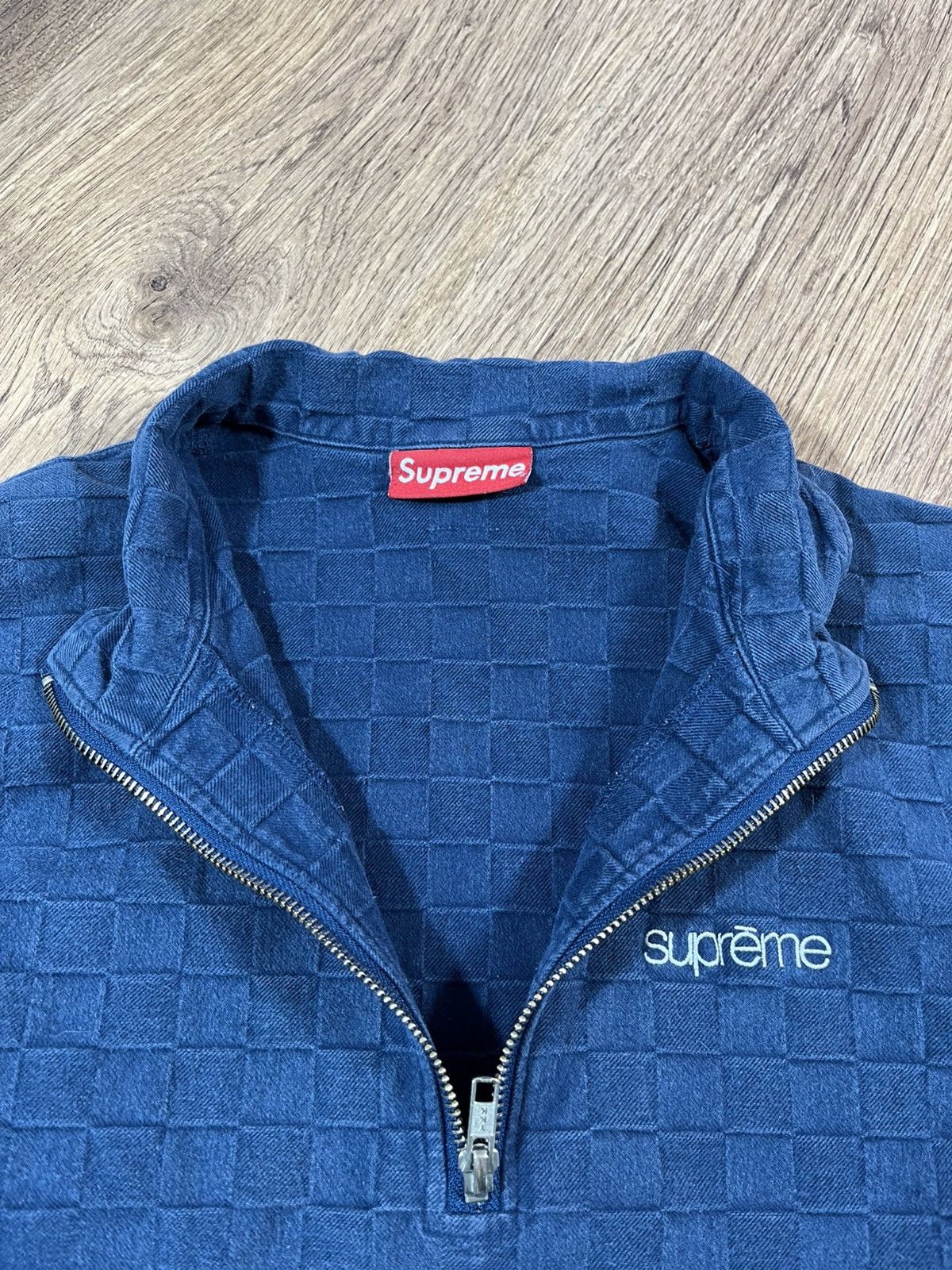 Supreme Supreme Herringbone Half Zip Size US M / EU 48-50 / 2 - 8 Thumbnail