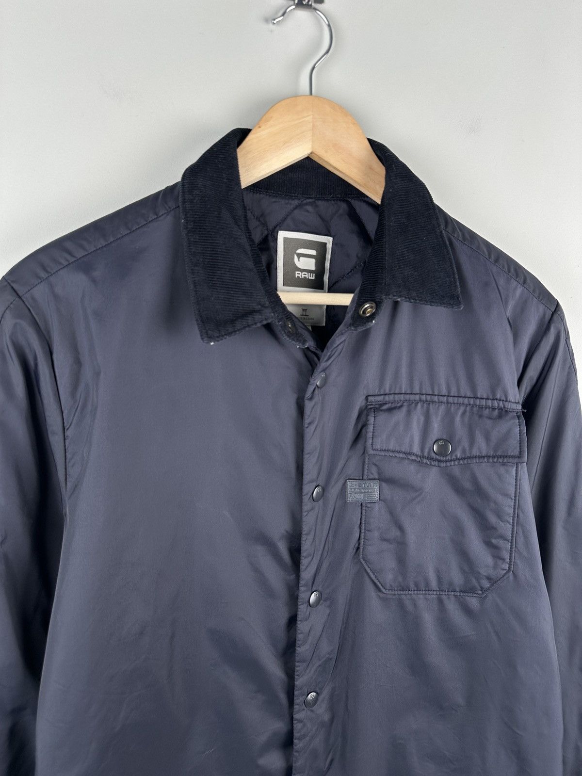G-Star G star Raw Davin Padded Overshirt Jacket Size US L / EU 52-54 / 3 - 8 Thumbnail