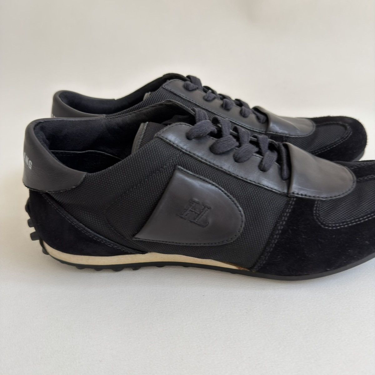 Helmut Lang Mid 2000s Black GAT Sneakers Size US 10 / EU 43 - 9 Thumbnail