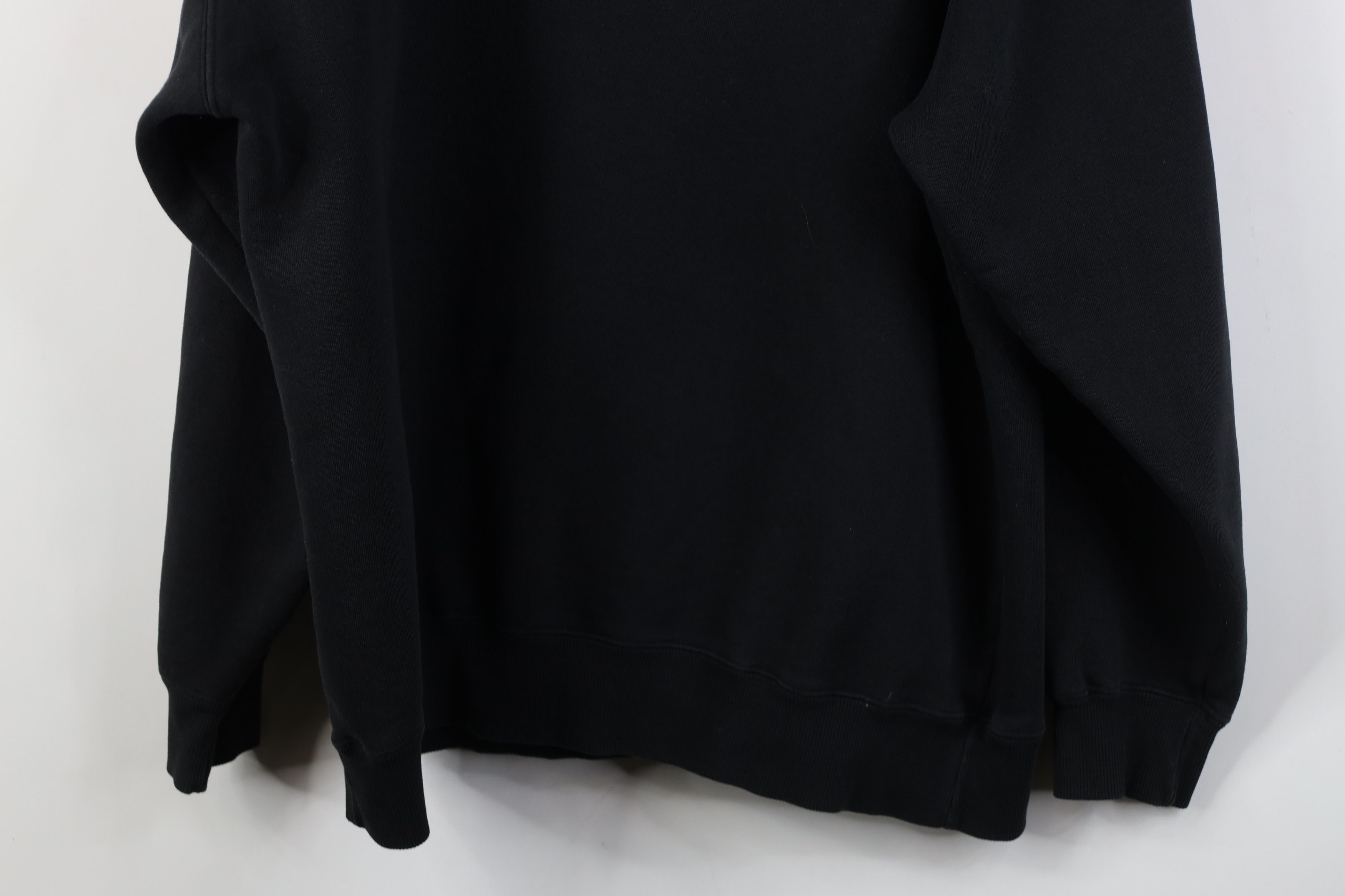 Vintage Vintage Y2K Streetwear Heavyweight Hoodie Sweatshirt Black Size US L / EU 52-54 / 3 - 13 Thumbnail