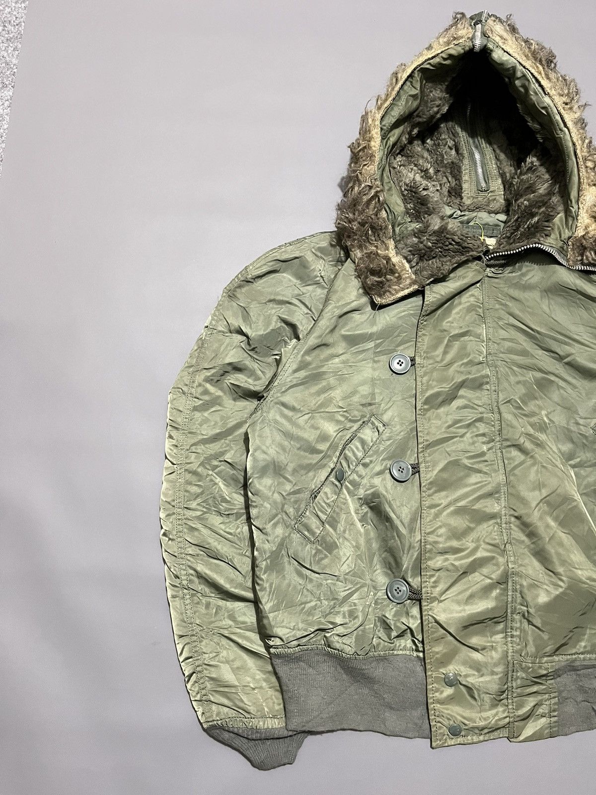 Alpha Industries ❌SOLD❌Vintage Alpha Industries Jacket Size US XL / EU 56 / 4 - 2 Thumbnail