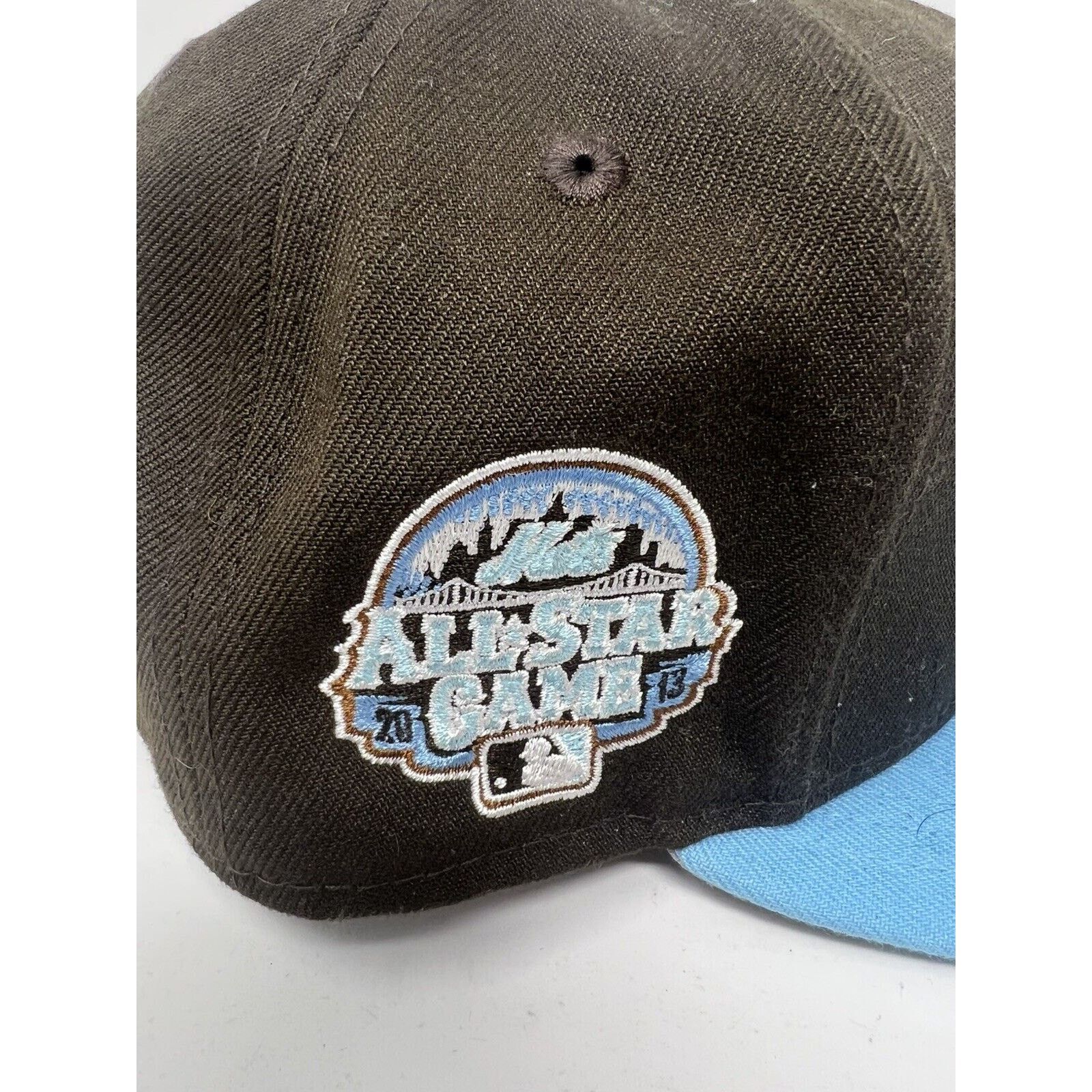 New Era 59Fifty Fitted Hat Size 7 5/8 Men's MLB NY Mets Muddy Waters Size ONE SIZE - 4 Thumbnail