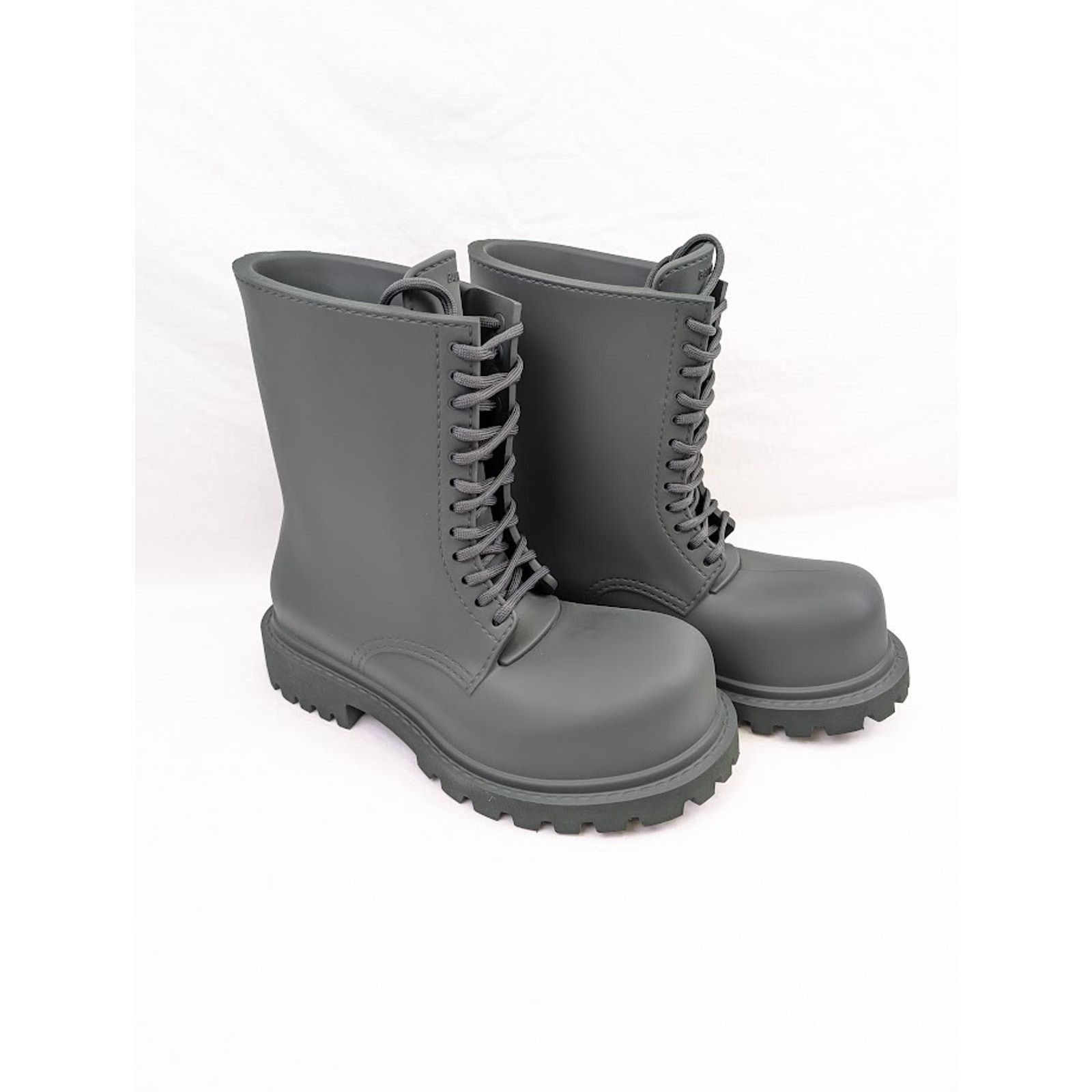 Balenciaga o1rshd1 Full Steroid Boots in Dark Khaki Size US 9 / EU 42 - 13 Thumbnail