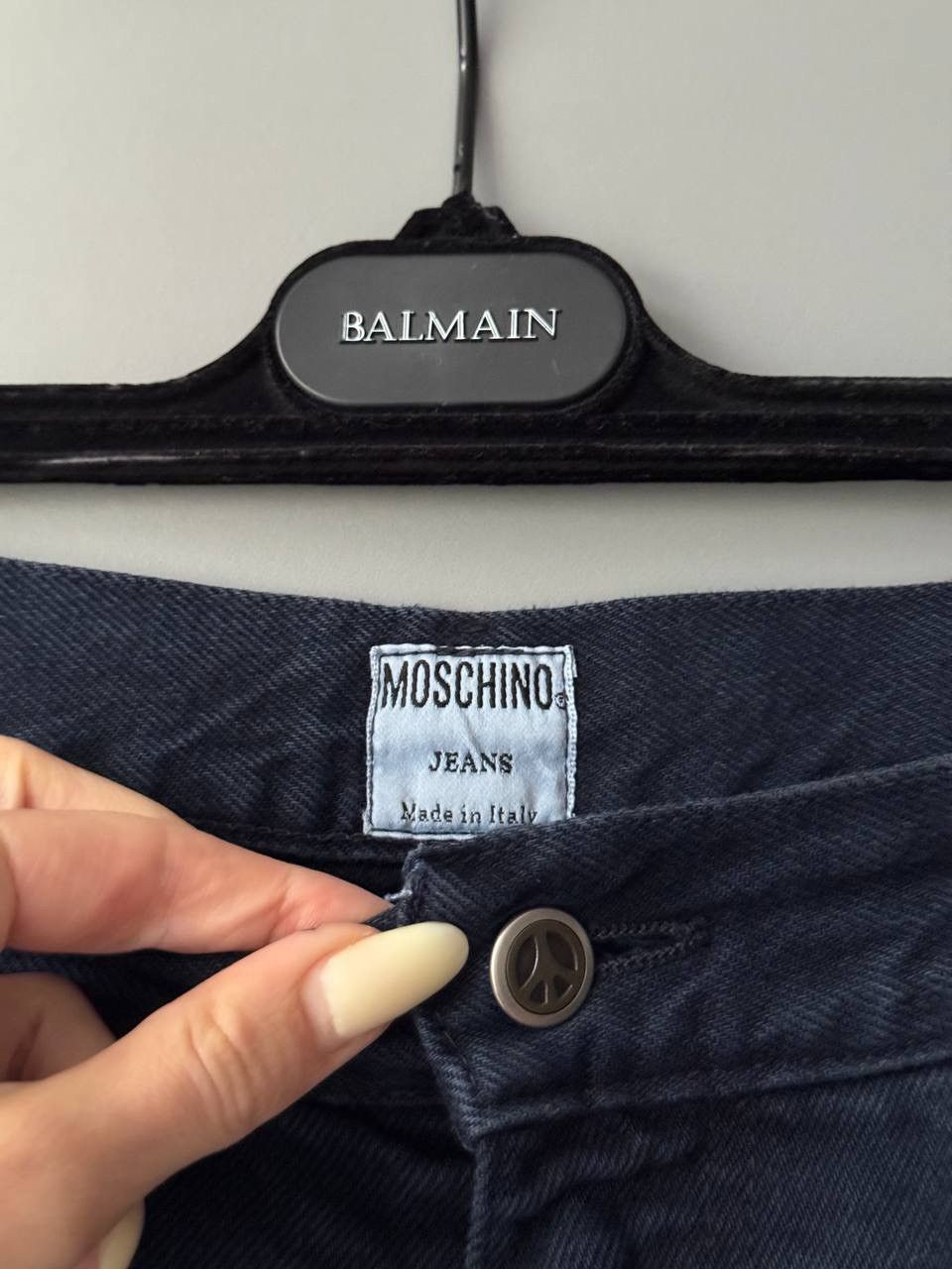 Moschino Size 42 Vintage Moschino Jeans Blue Loose Fit Trousers Size US 42 / EU 58 - 7 Thumbnail